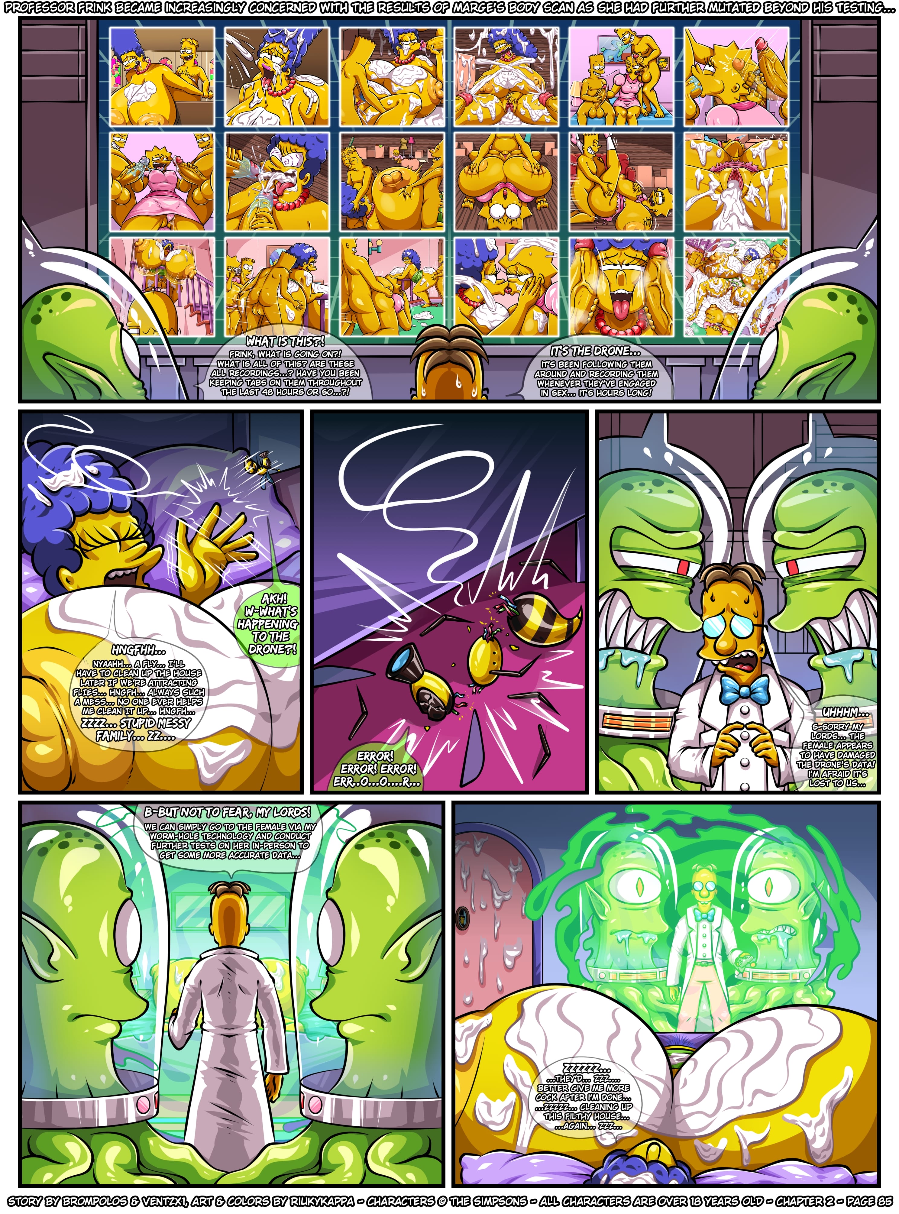 The Sexensteins (The Simpsons) [Brompolos] Chapter 2 - Page 87