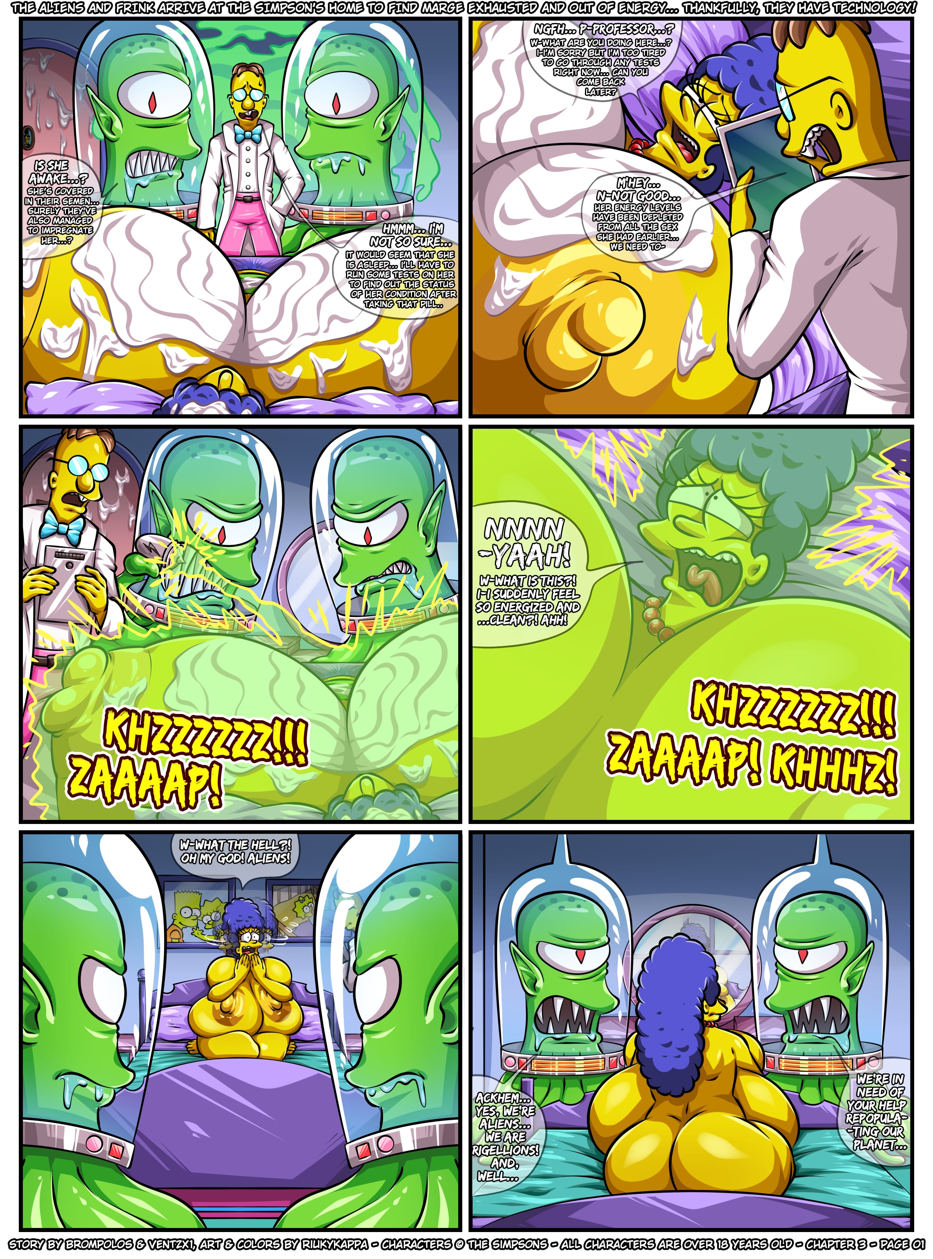 The Sexensteins (The Simpsons) [Brompolos] Chapter 3 - Page 2