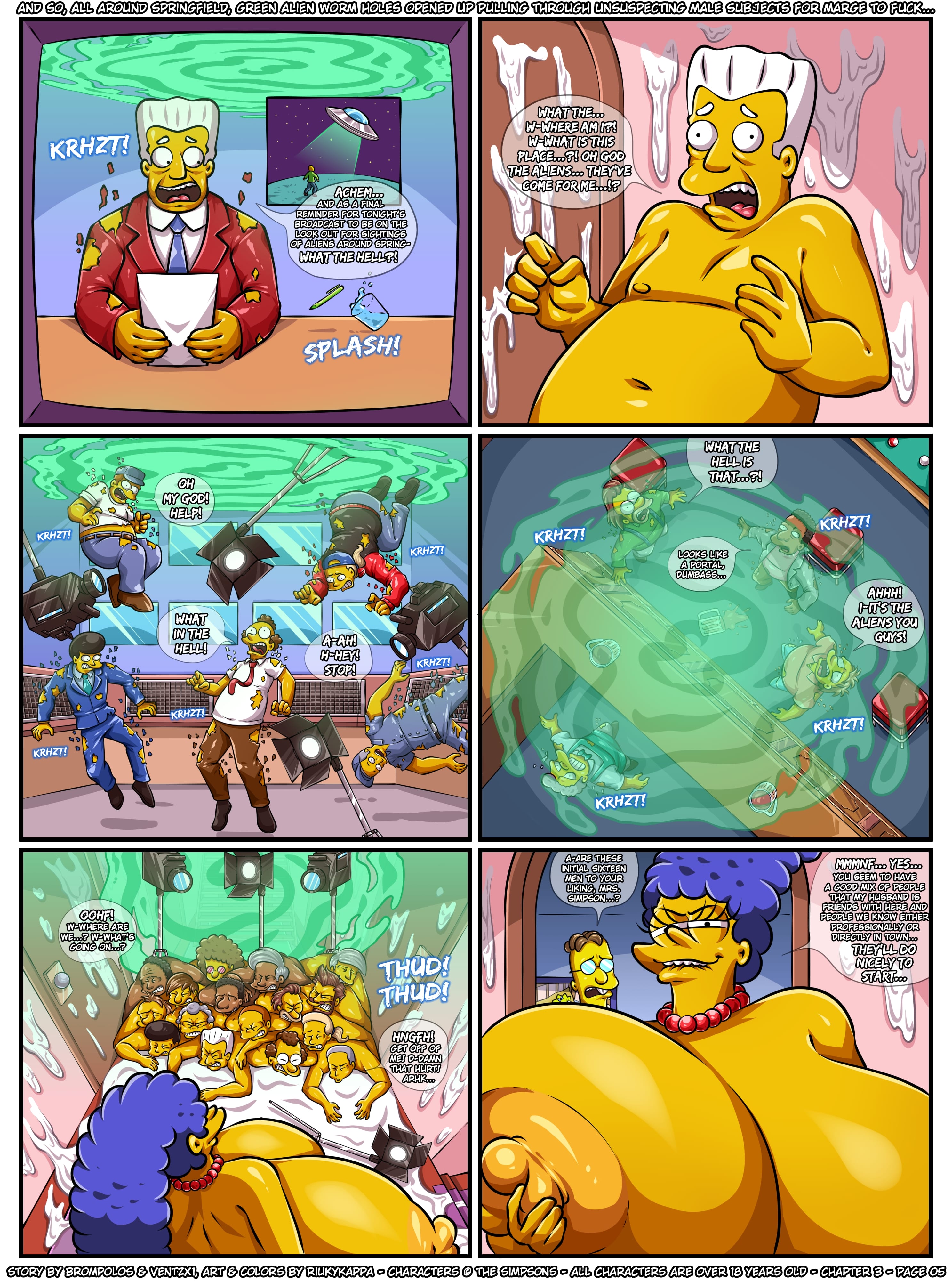 The Sexensteins (The Simpsons) [Brompolos] Chapter 3 - Page 6