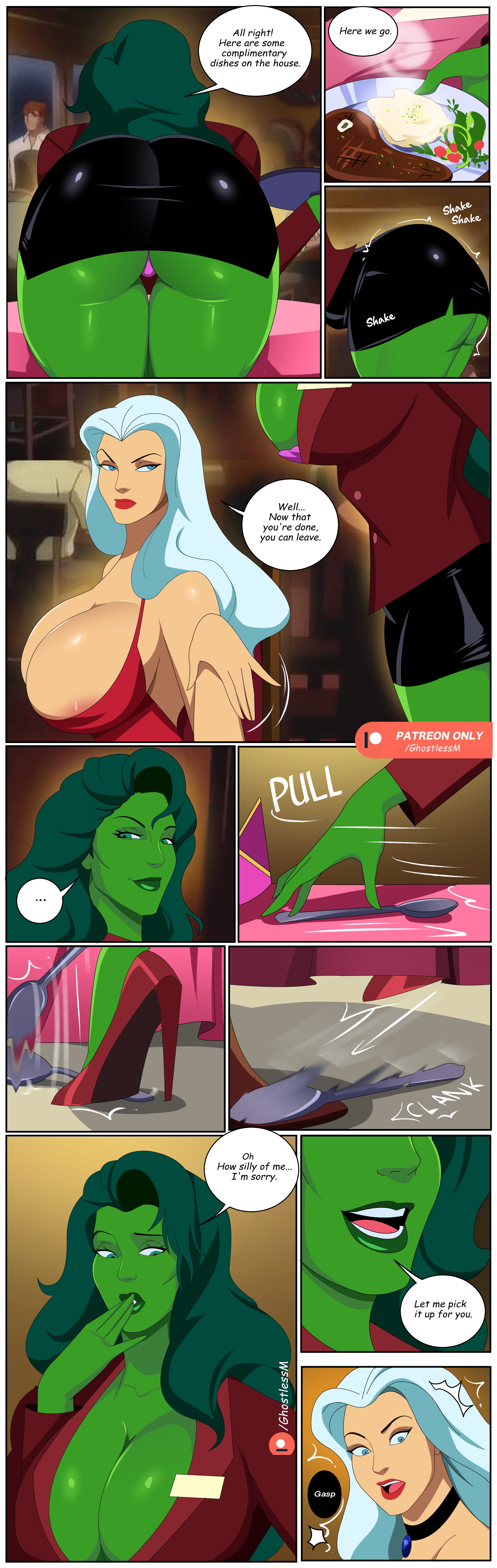 Hot Date (Spider-Man , Savage She-Hulk) [GhostlessM] Chapter 1 - Page 6