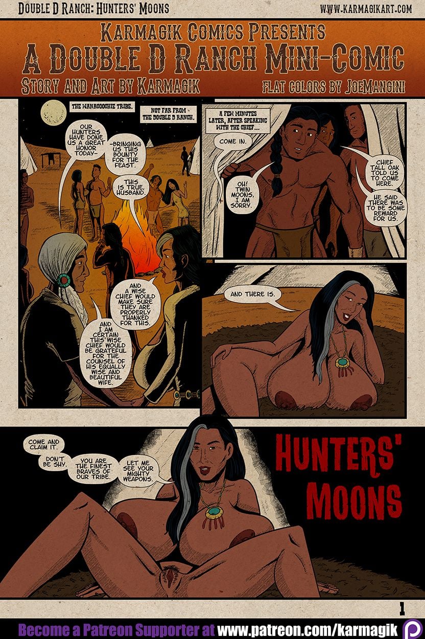The Cowgirls Of The Double D Ranch [Karmagik] Hunter's Moon - Page 1