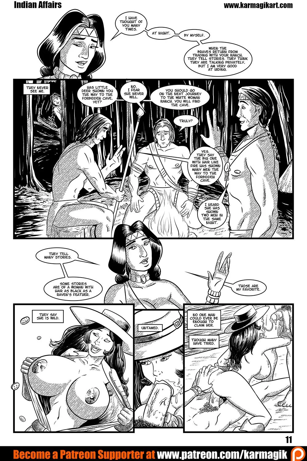 The Cowgirls Of The Double D Ranch [Karmagik] Indian Affairs - Page 13