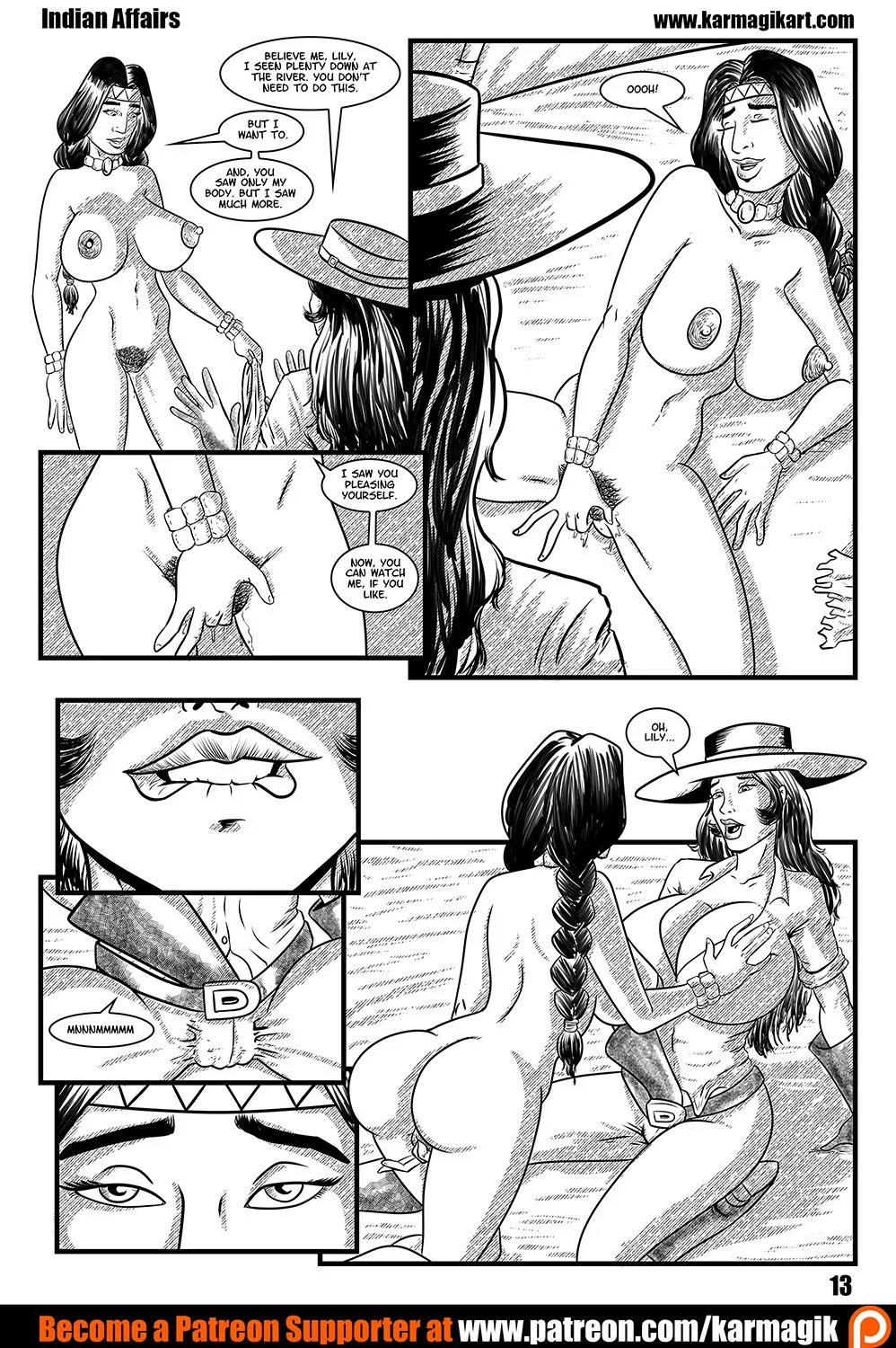 The Cowgirls Of The Double D Ranch [Karmagik] Indian Affairs - Page 15