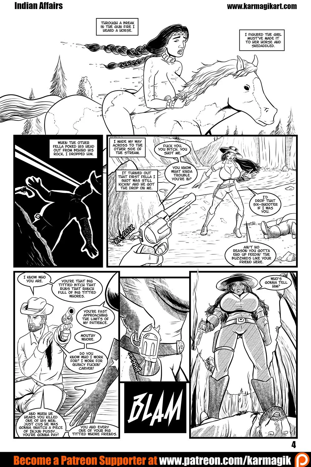The Cowgirls Of The Double D Ranch [Karmagik] Indian Affairs - Page 6