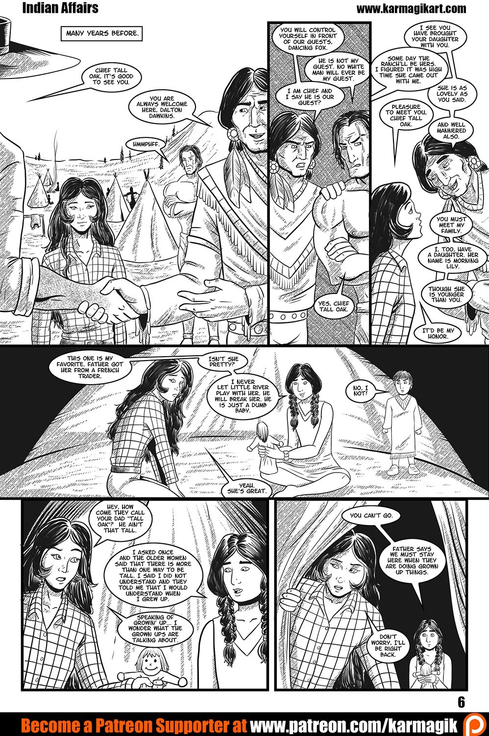 The Cowgirls Of The Double D Ranch [Karmagik] Indian Affairs - Page 8