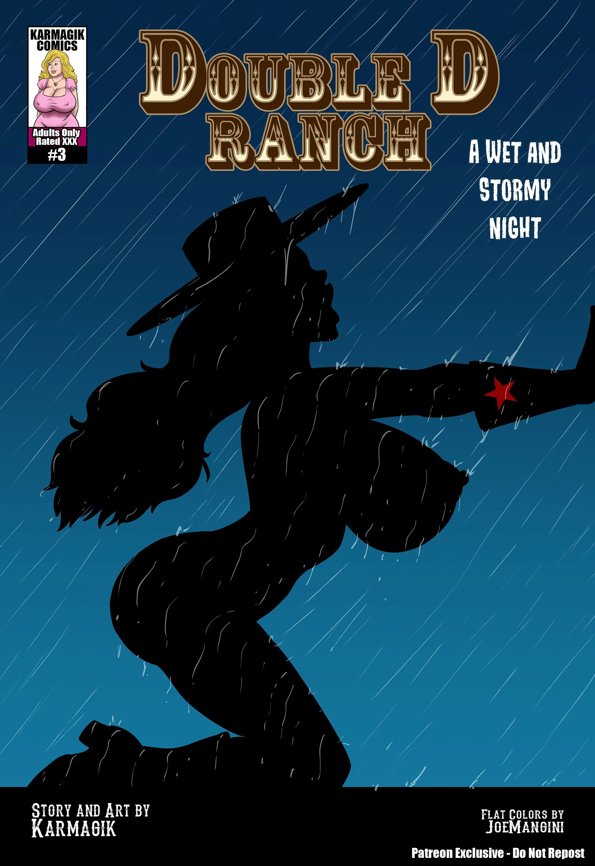 The Cowgirls Of The Double D Ranch [Karmagik] A Wet And Stormy Night - Page 1