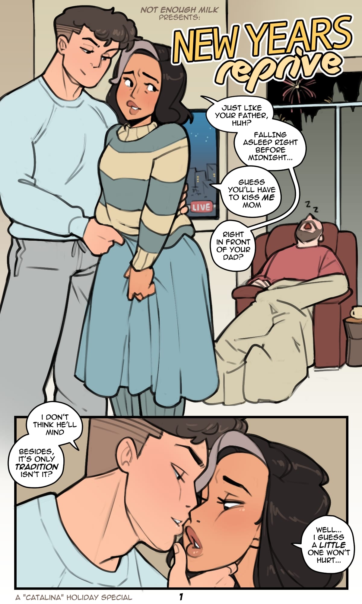 Catalina [NotEnoughMilk] New Years Reprive - Page 1