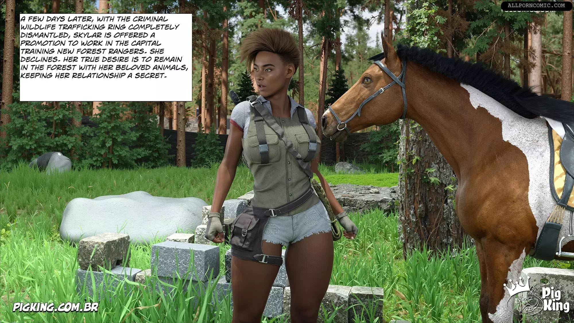 Skylar The Forest Ranger [PigKing] Chapter 6 - Page 74