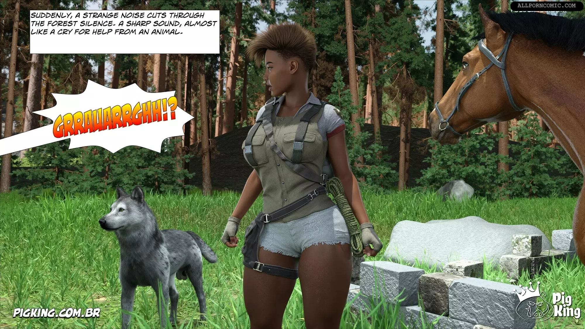 Skylar The Forest Ranger [PigKing] Chapter 6 - Page 76