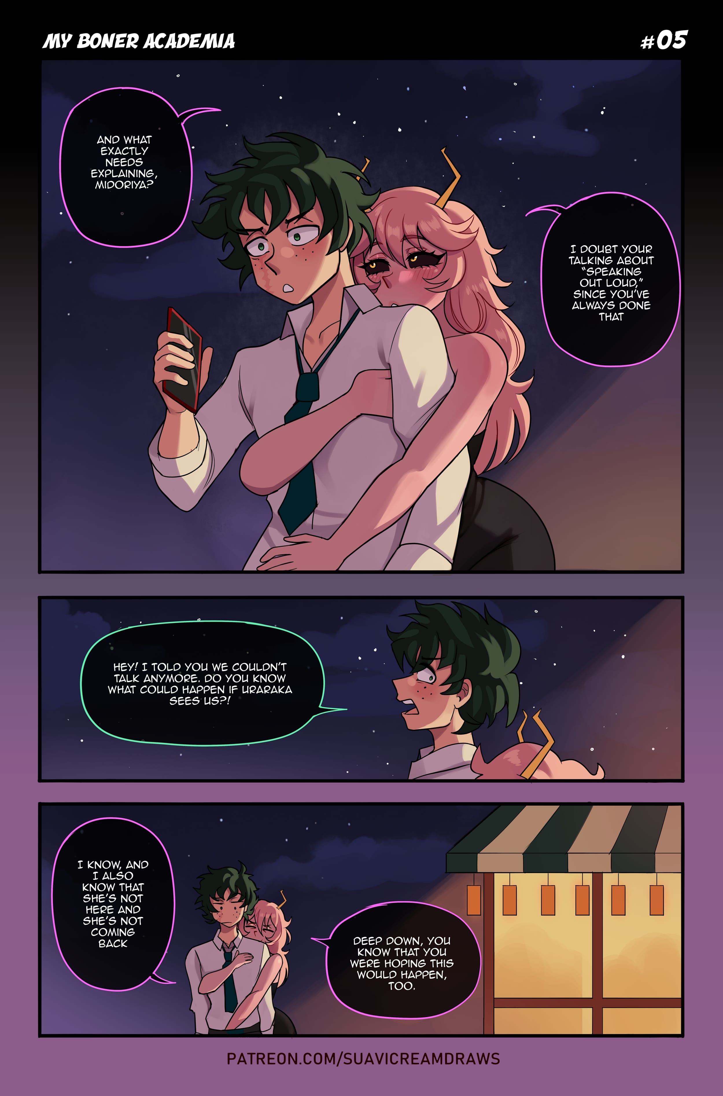 My Boner Academia (My Hero Academia) [Suavi-Cream] Chapter 1 - Page 6