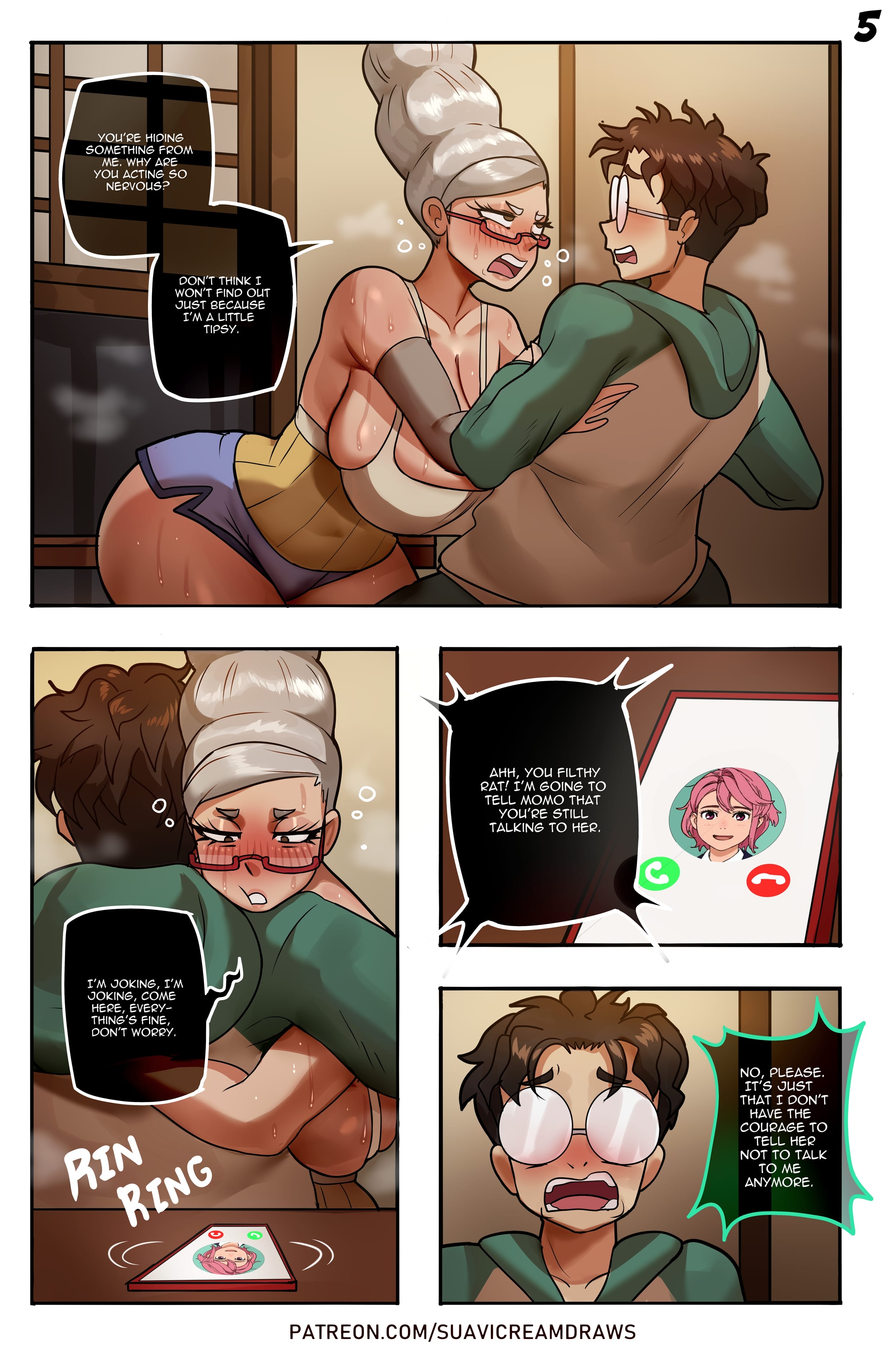 Grandma’s Approval (DanDaDan) [Suavi-Cream] Chapter 1 - Page 6