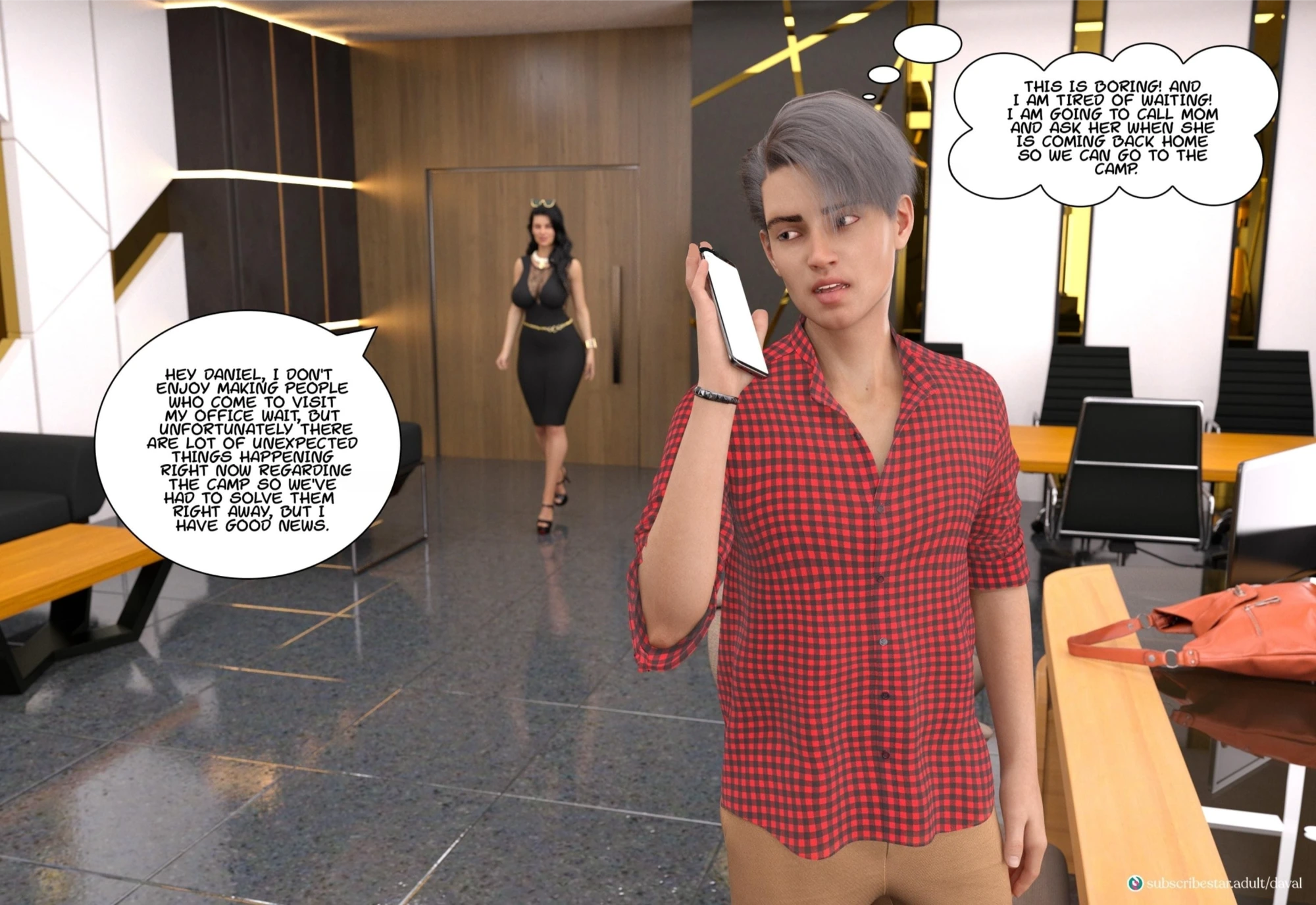 Immoral Desires [Daval3D] Chapter 14 - Page 36