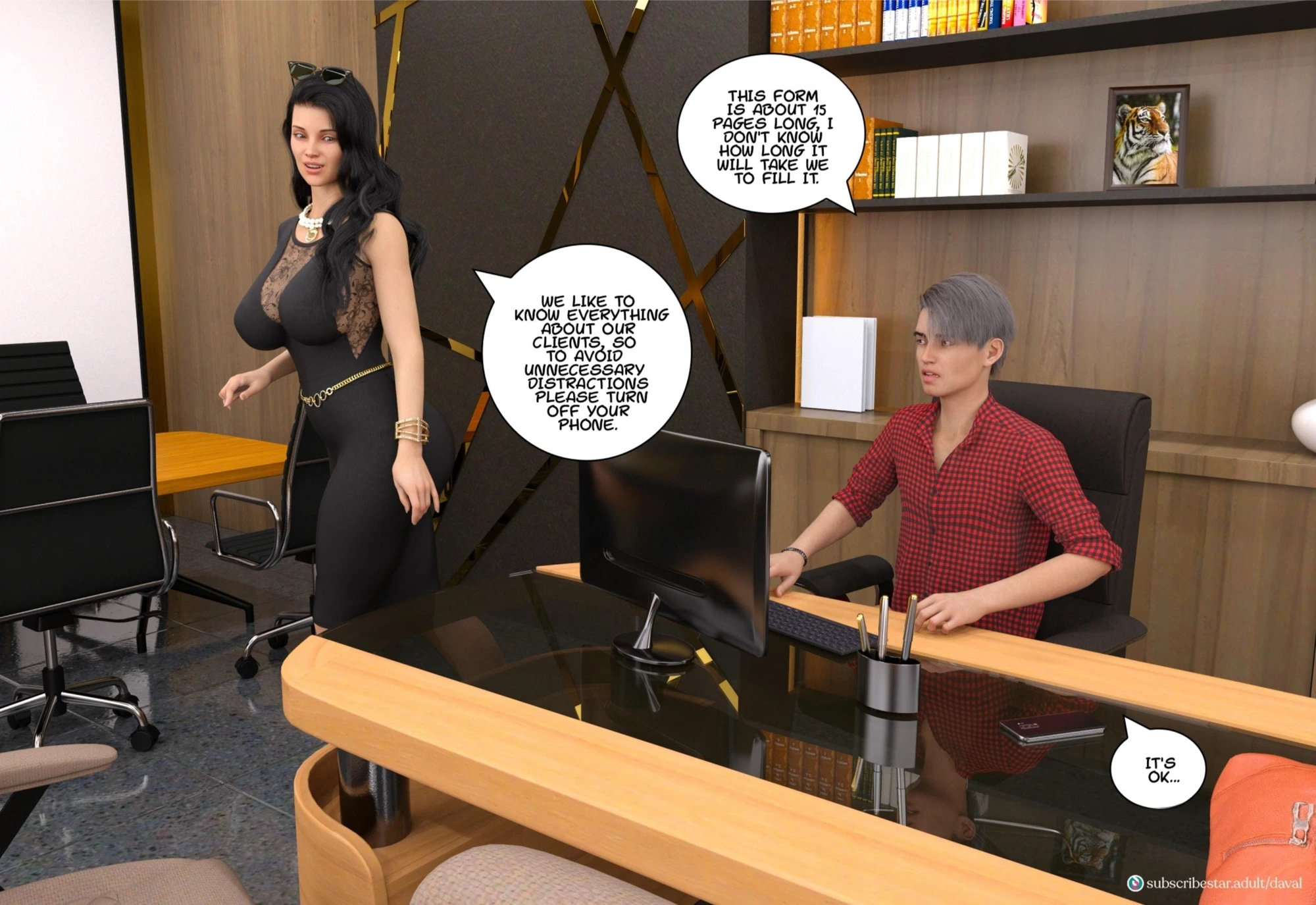 Immoral Desires [Daval3D] Chapter 14 - Page 39