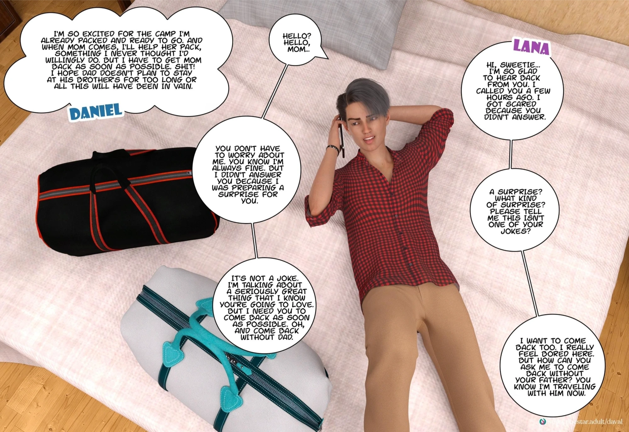 Immoral Desires [Daval3D] Chapter 14 - Page 48