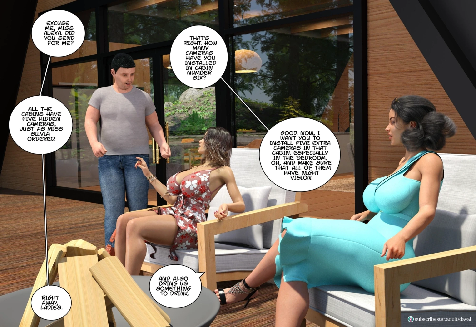 Immoral Desires [Daval3D] Chapter 14 - Page 55