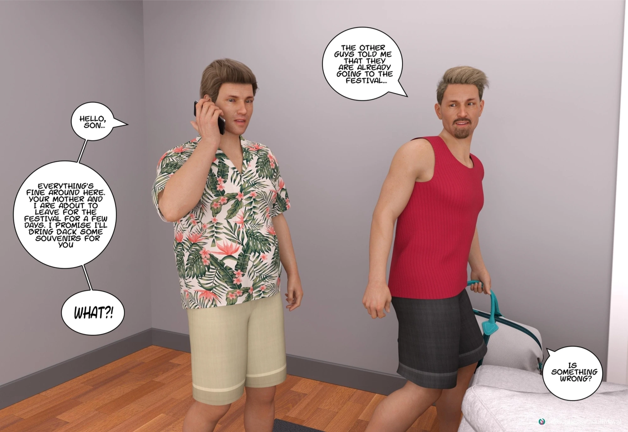 Immoral Desires [Daval3D] Chapter 14 - Page 67