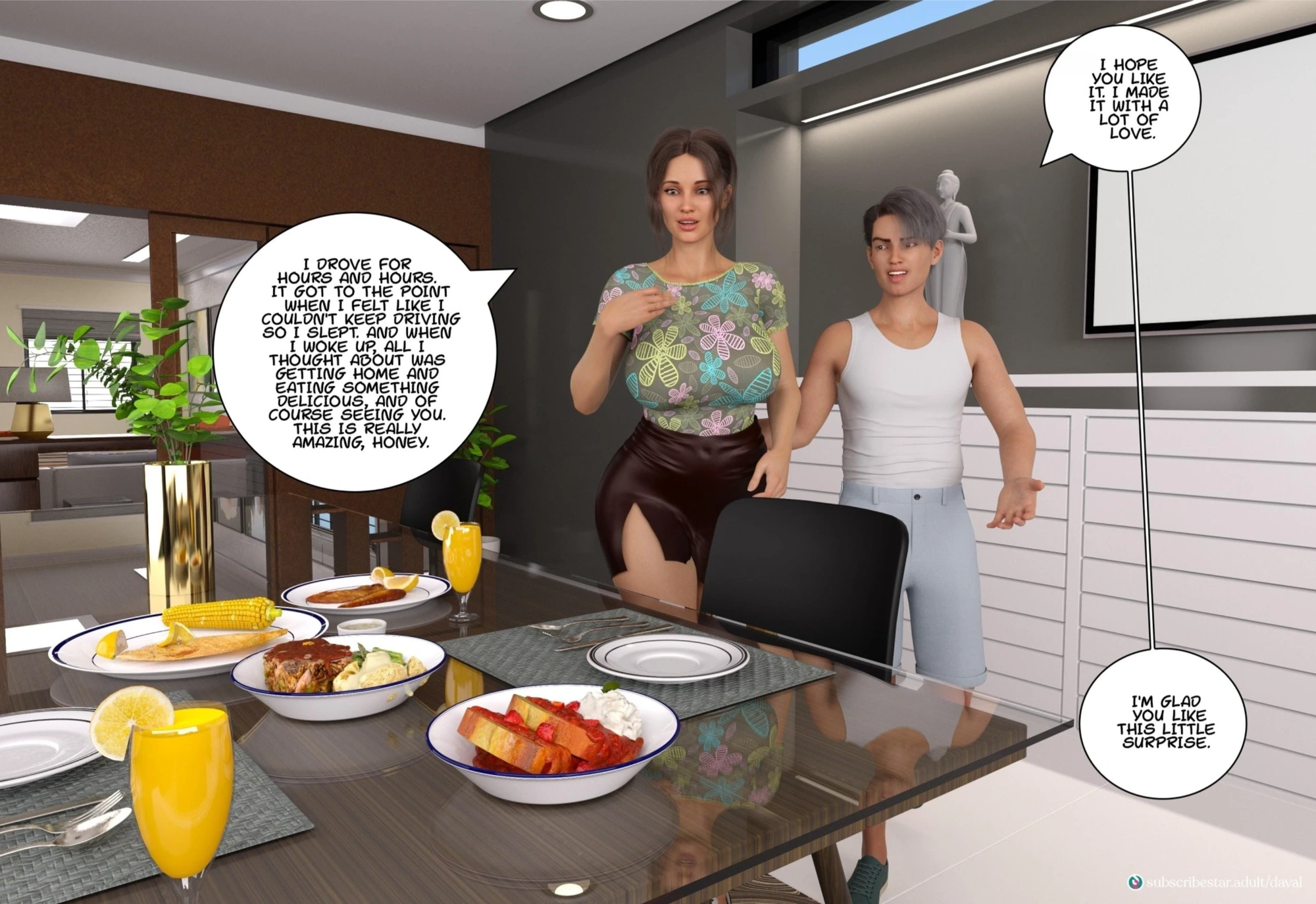 Immoral Desires [Daval3D] Chapter 14 - Page 76