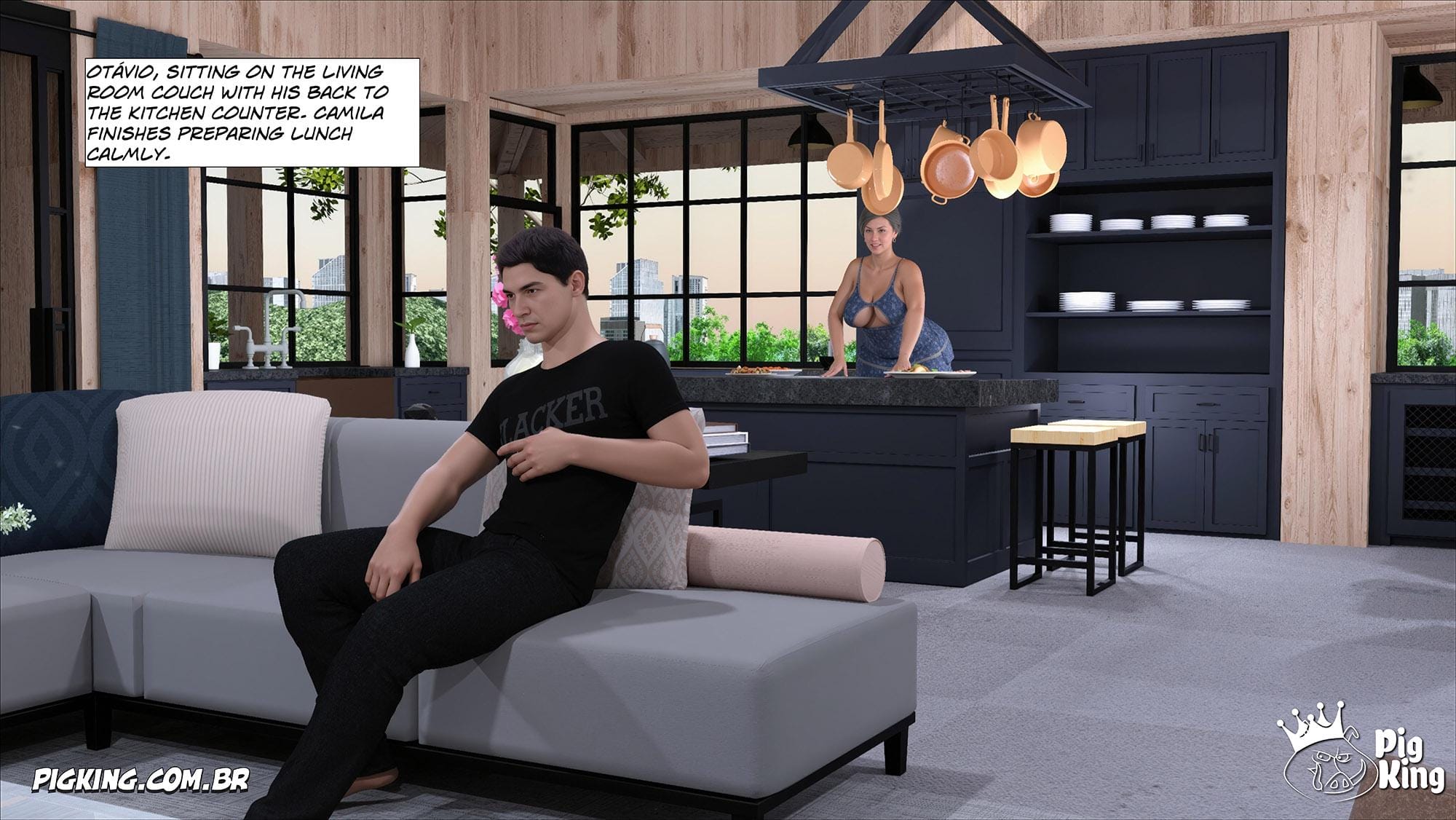 Gammer – Ms. Camila [CrazyDad3D] Chapter 7 - Page 75
