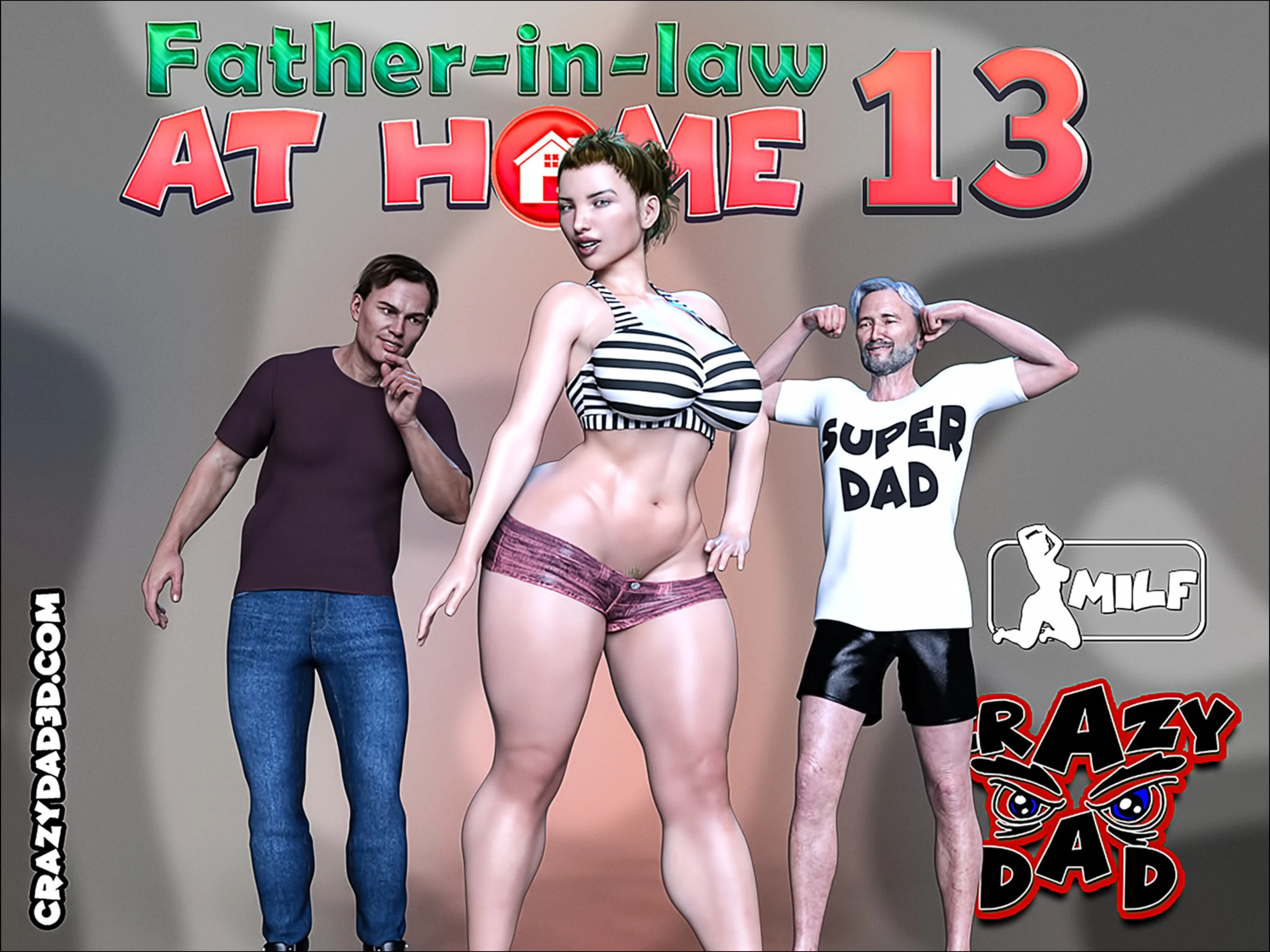 Father-In-Law At Home [CrazyDad3D] Chapter 13 - Page 1