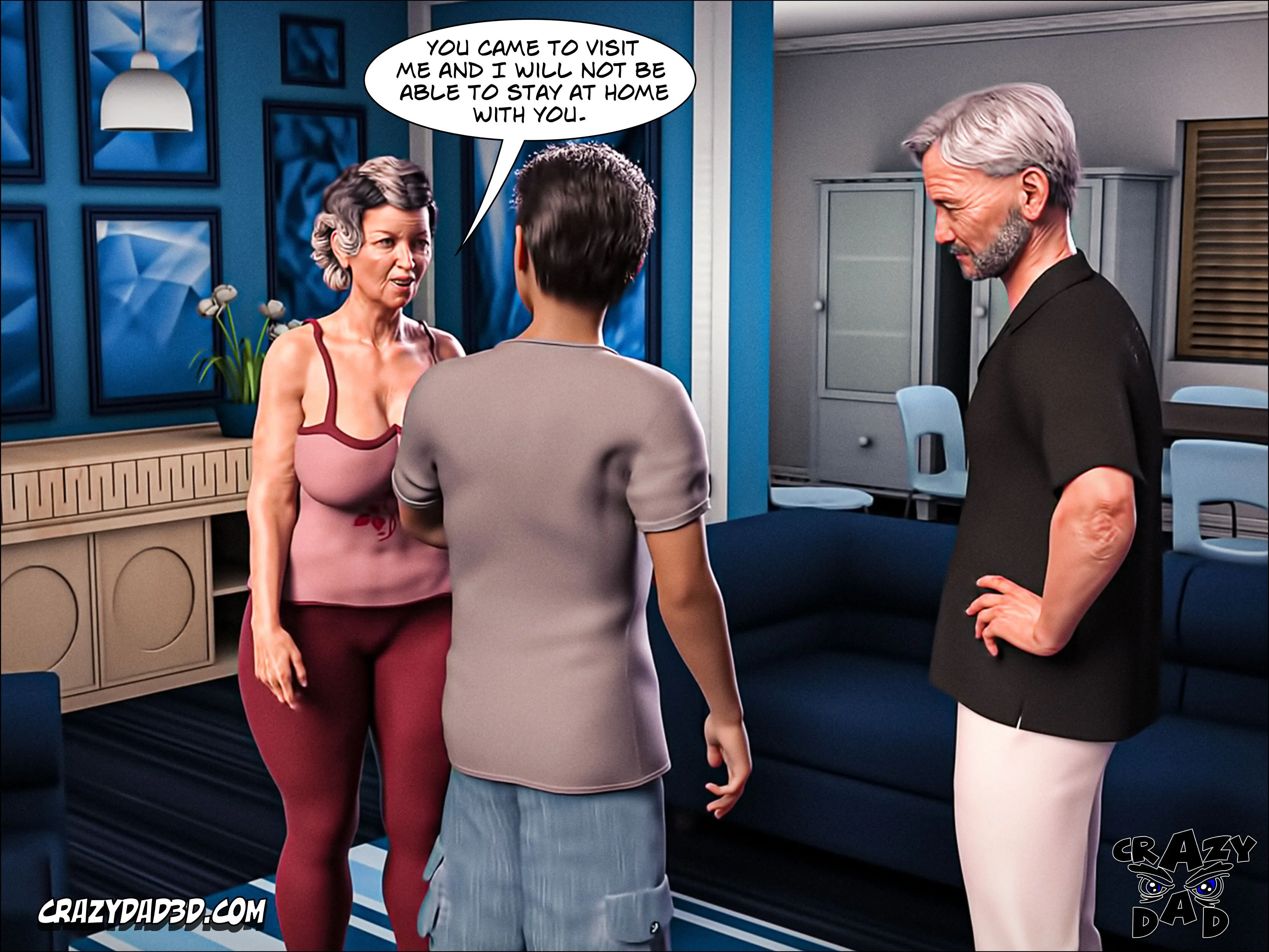 Father-In-Law At Home [CrazyDad3D] Chapter 16 - Page 3