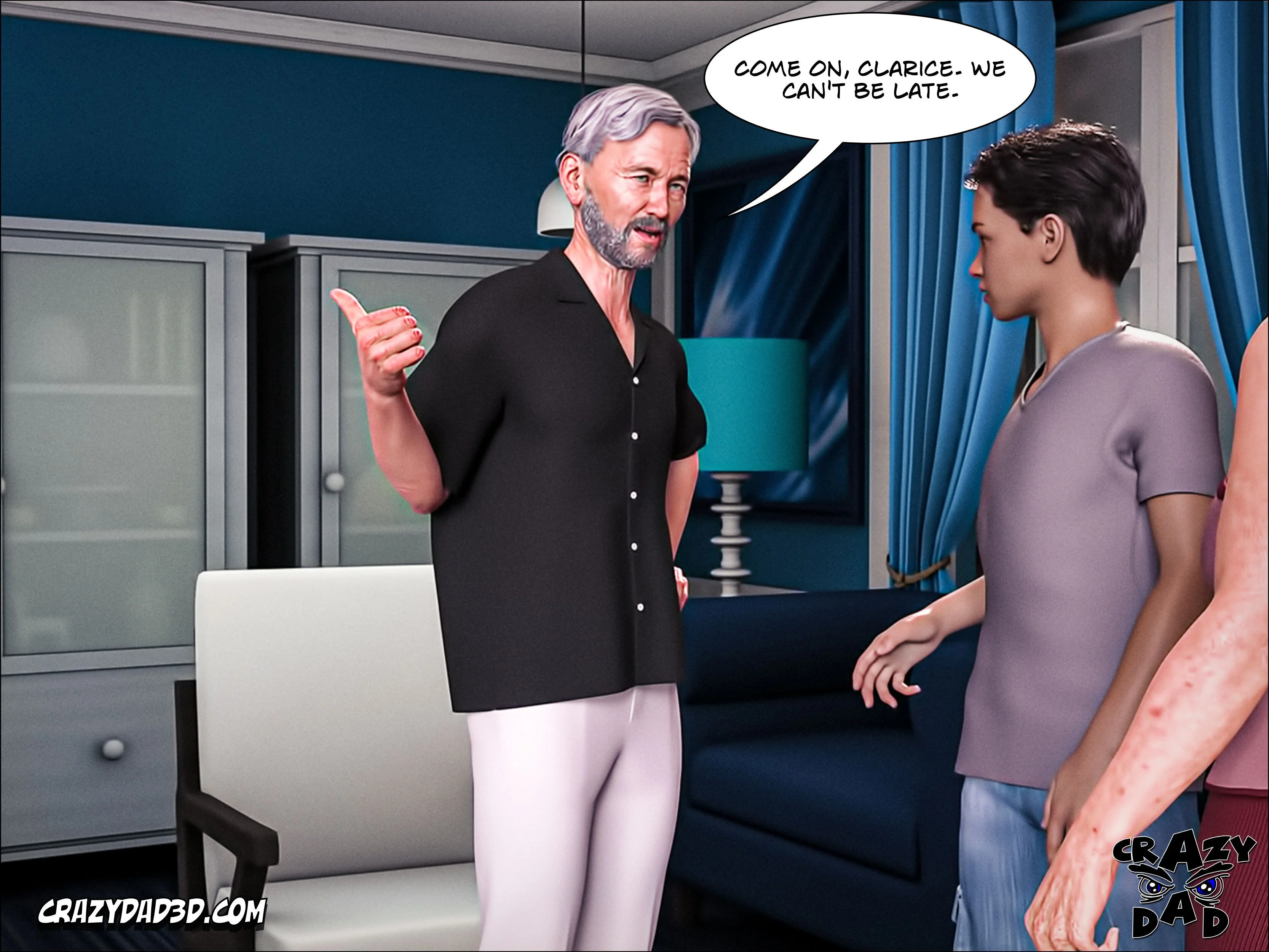 Father-In-Law At Home [CrazyDad3D] Chapter 16 - Page 6