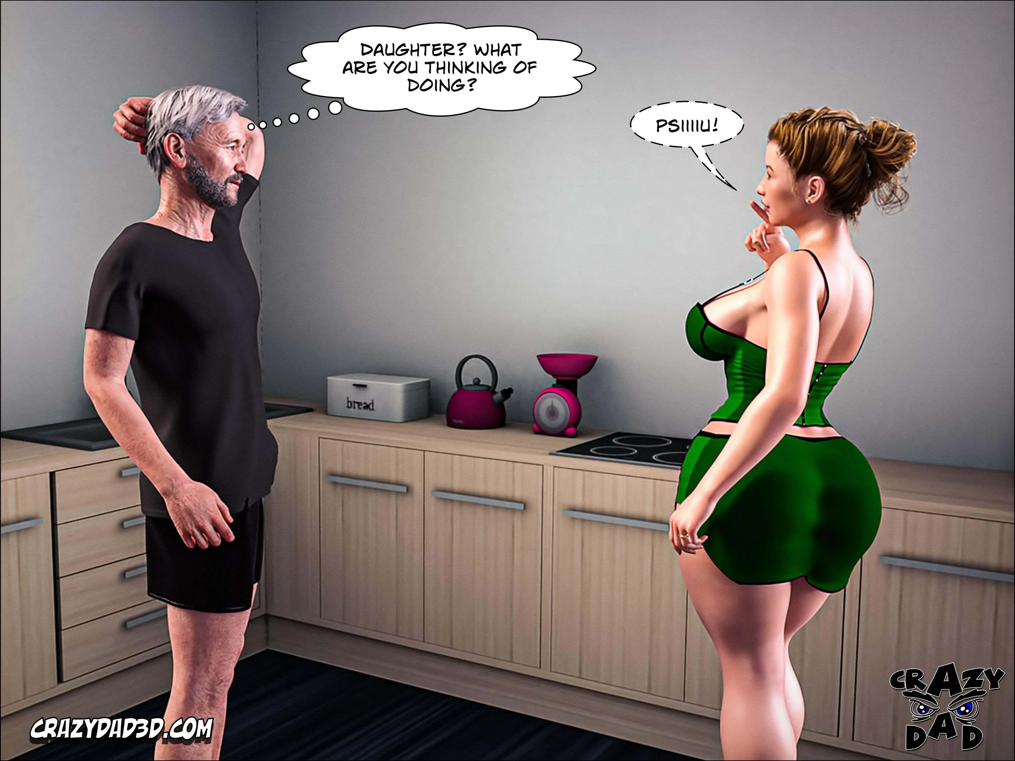 Father-In-Law At Home [CrazyDad3D] Chapter 18 - Page 53
