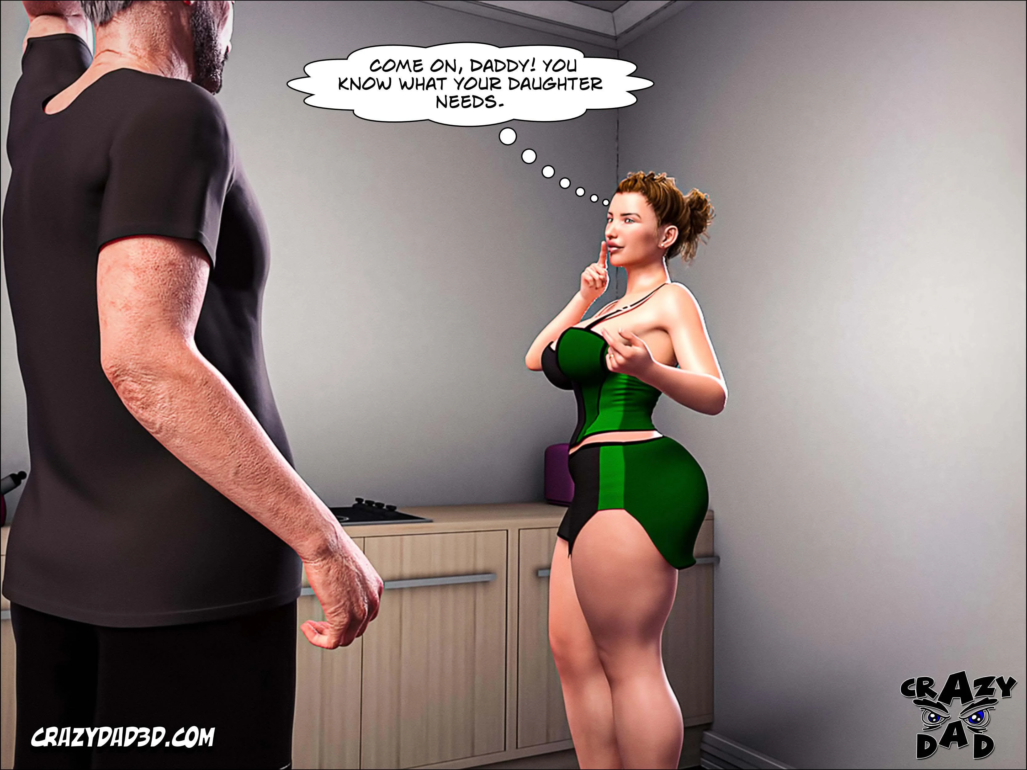 Father-In-Law At Home [CrazyDad3D] Chapter 18 - Page 55