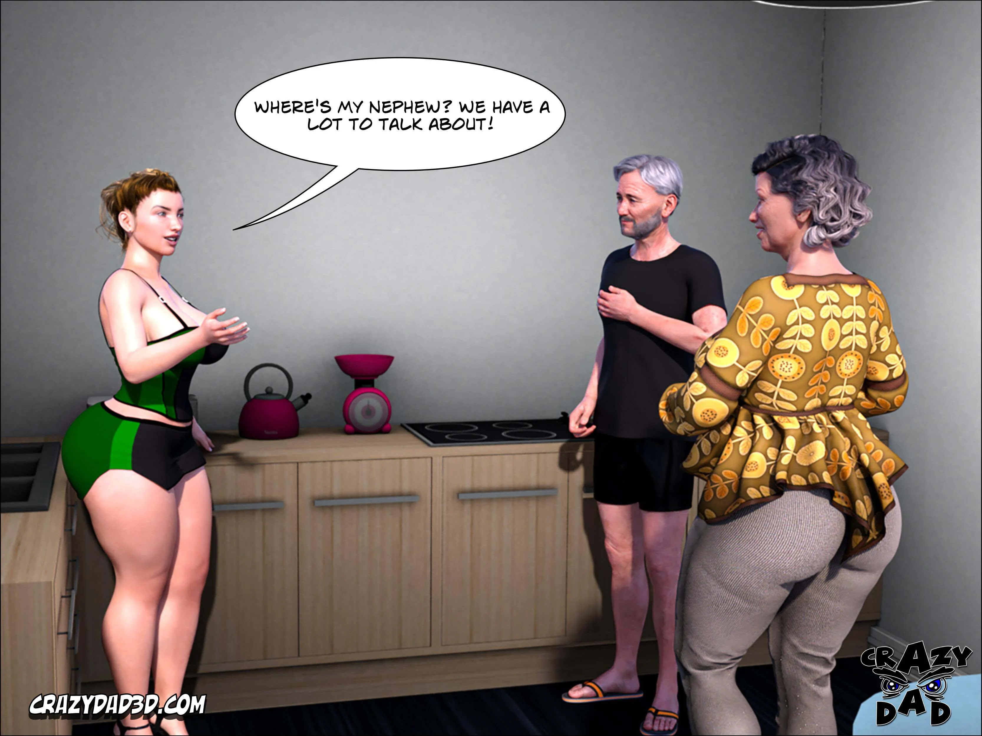 Father-In-Law At Home [CrazyDad3D] Chapter 19 - Page 2