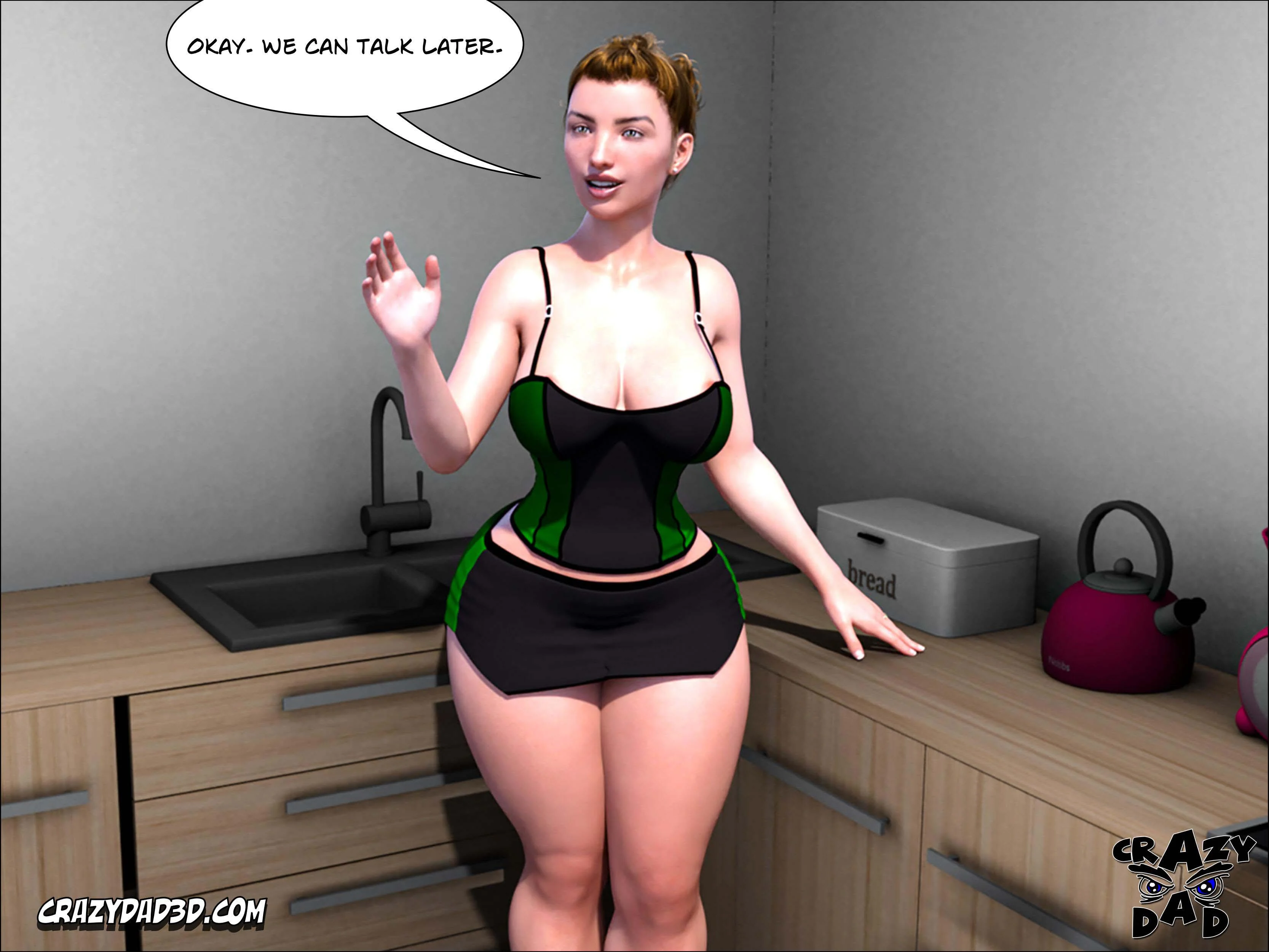 Father-In-Law At Home [CrazyDad3D] Chapter 19 - Page 5
