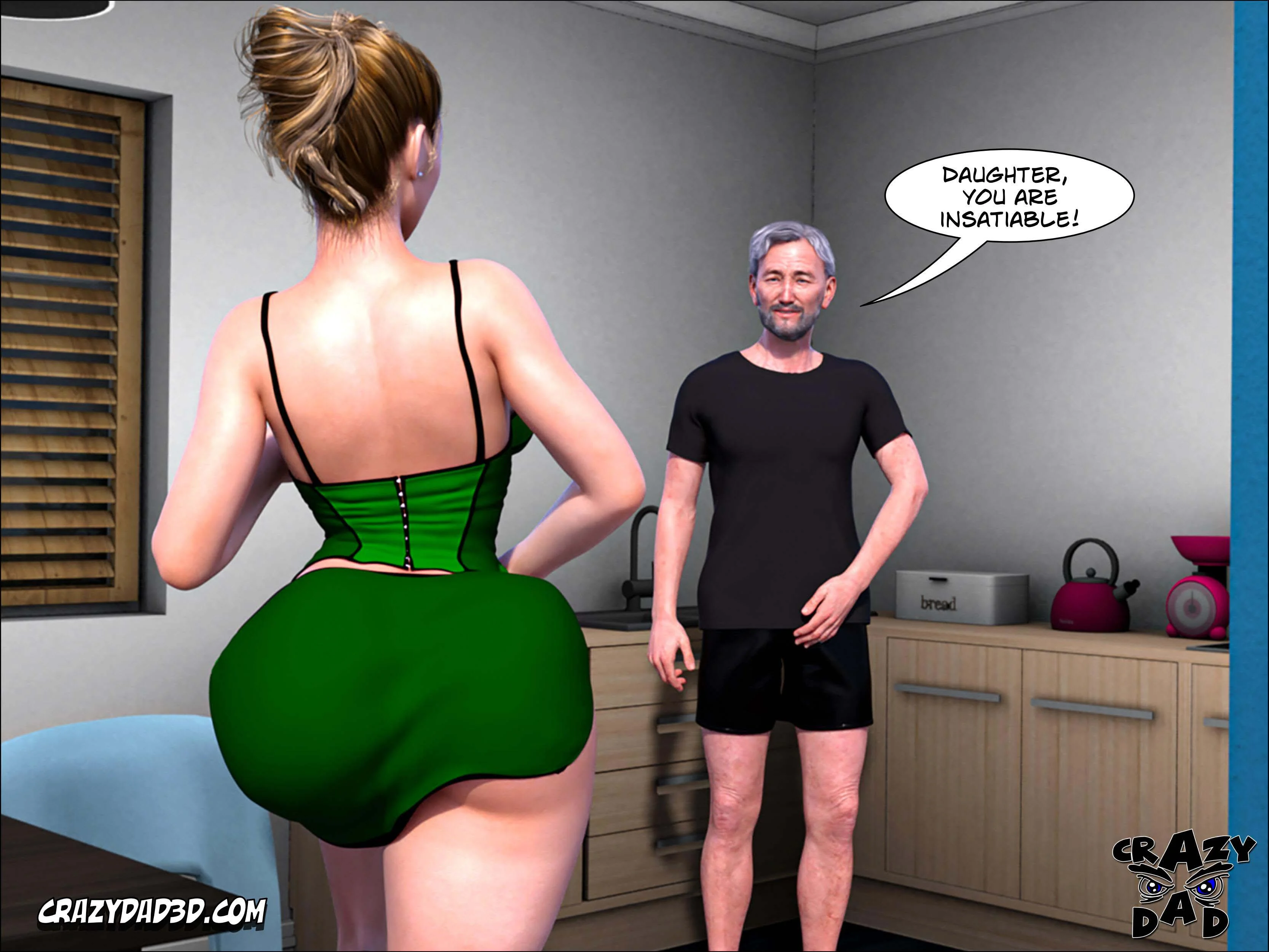 Father-In-Law At Home [CrazyDad3D] Chapter 19 - Page 8