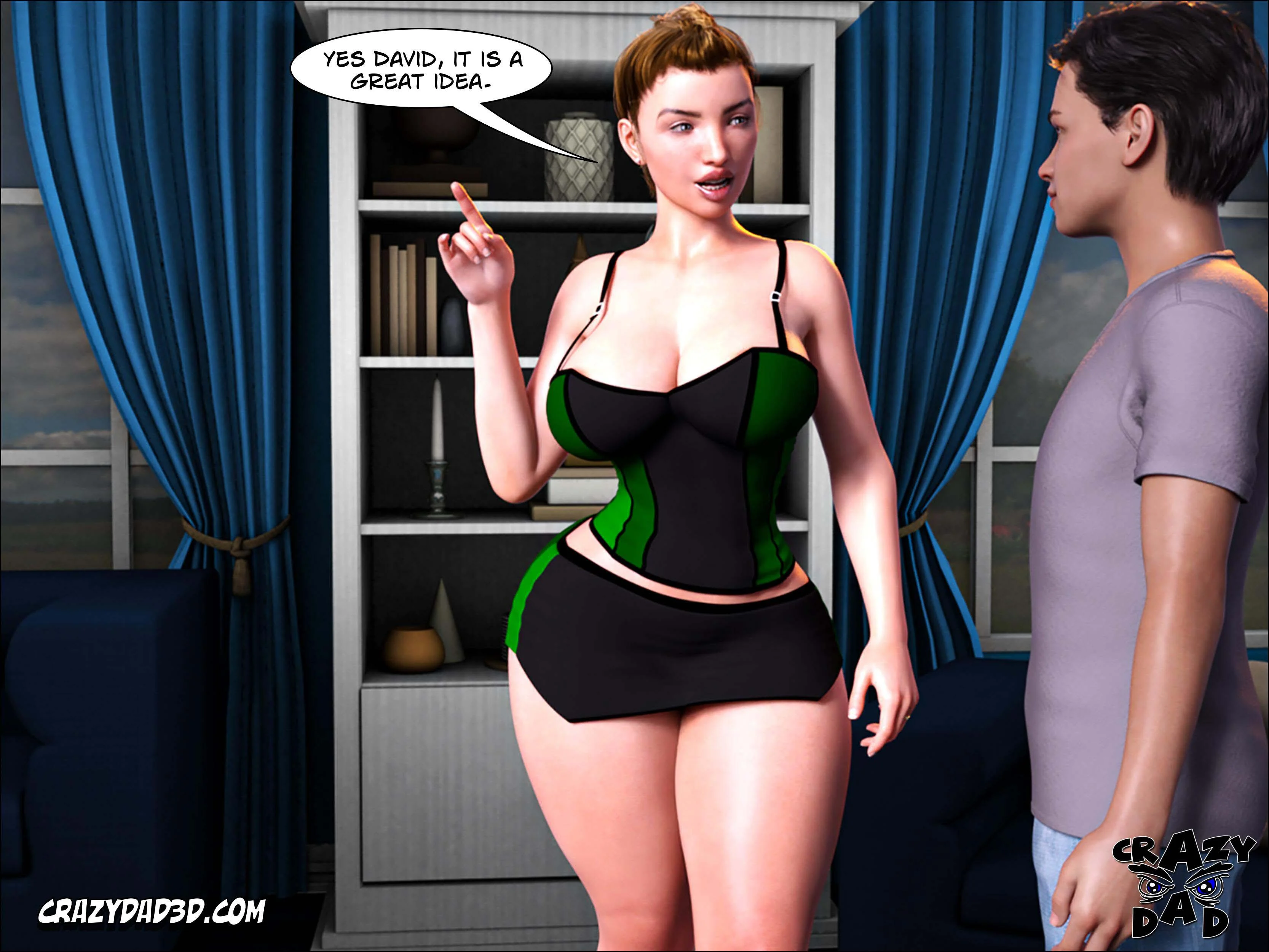 Father-In-Law At Home [CrazyDad3D] Chapter 20 - Page 22
