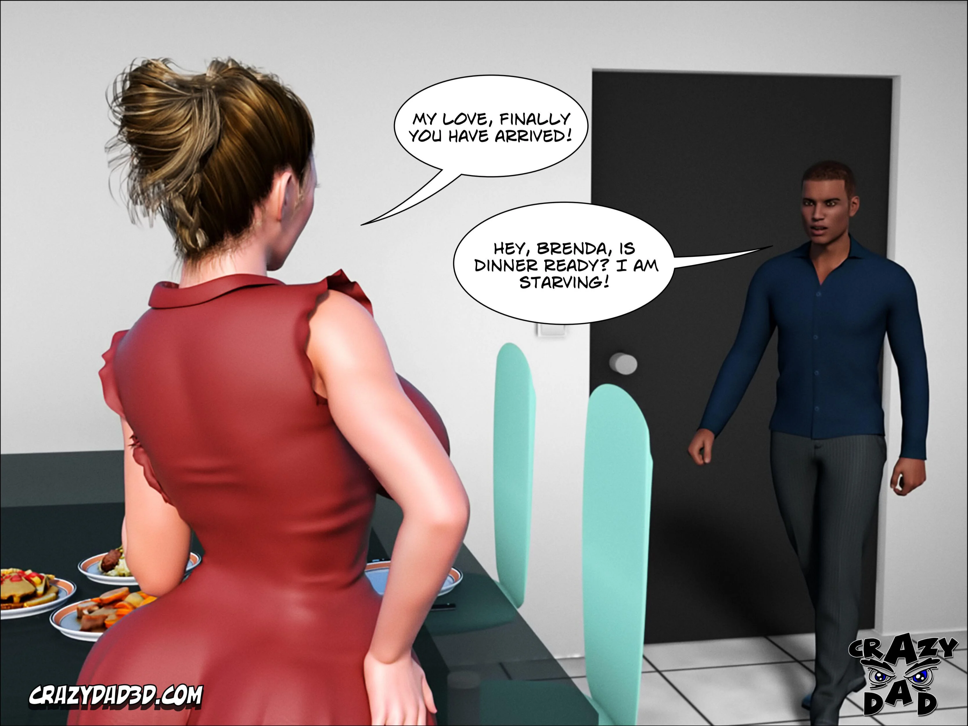 Father-In-Law At Home [CrazyDad3D] Chapter 3 - Page 45