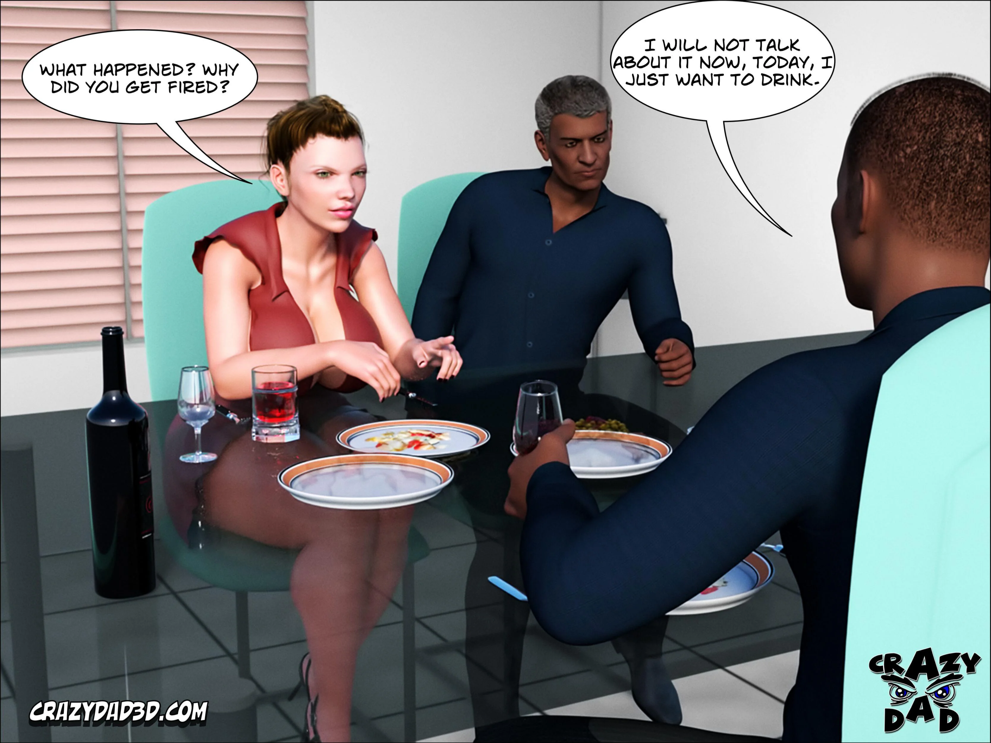 Father-In-Law At Home [CrazyDad3D] Chapter 3 - Page 59