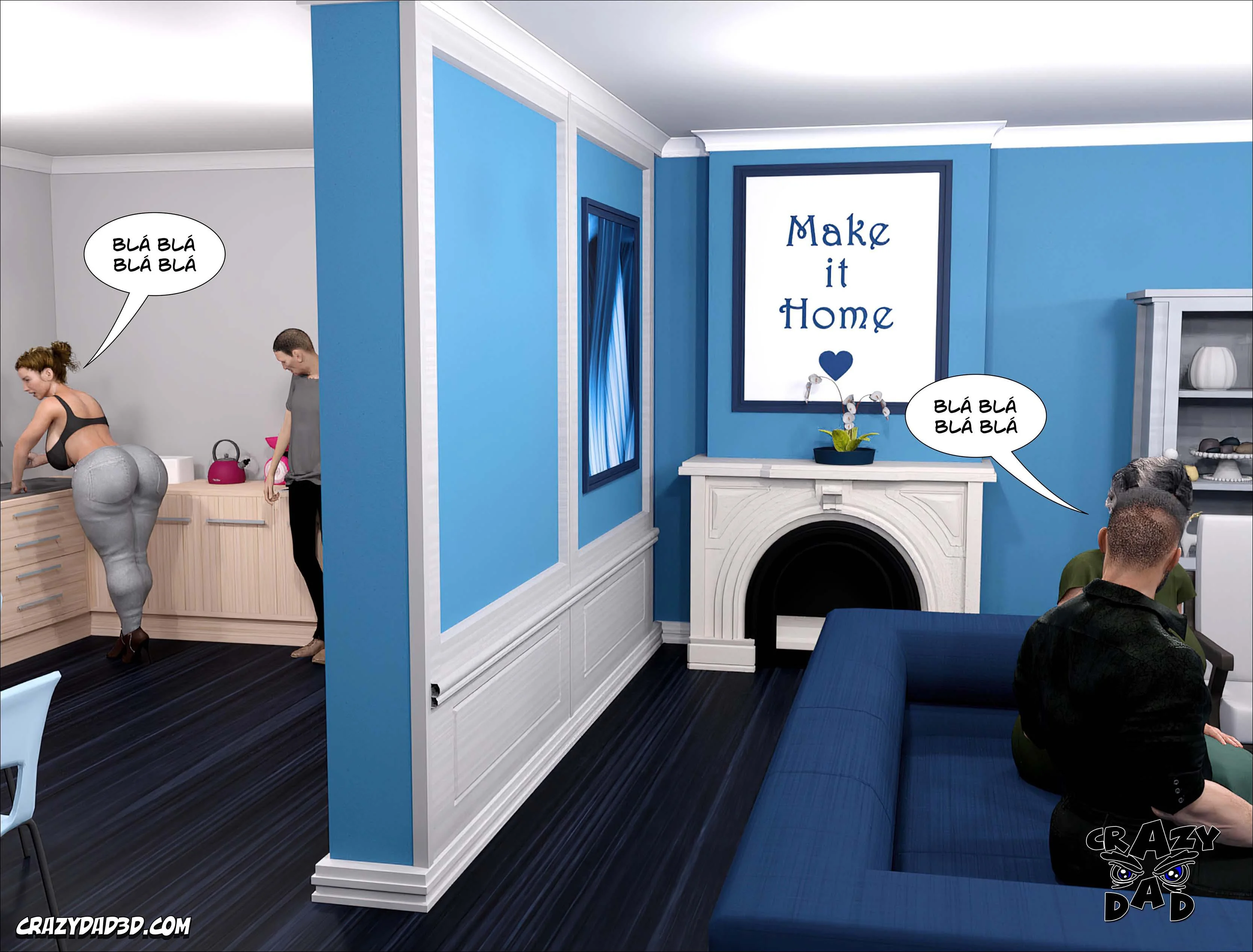 Father-In-Law At Home [CrazyDad3D] Chapter 31 - Page 22
