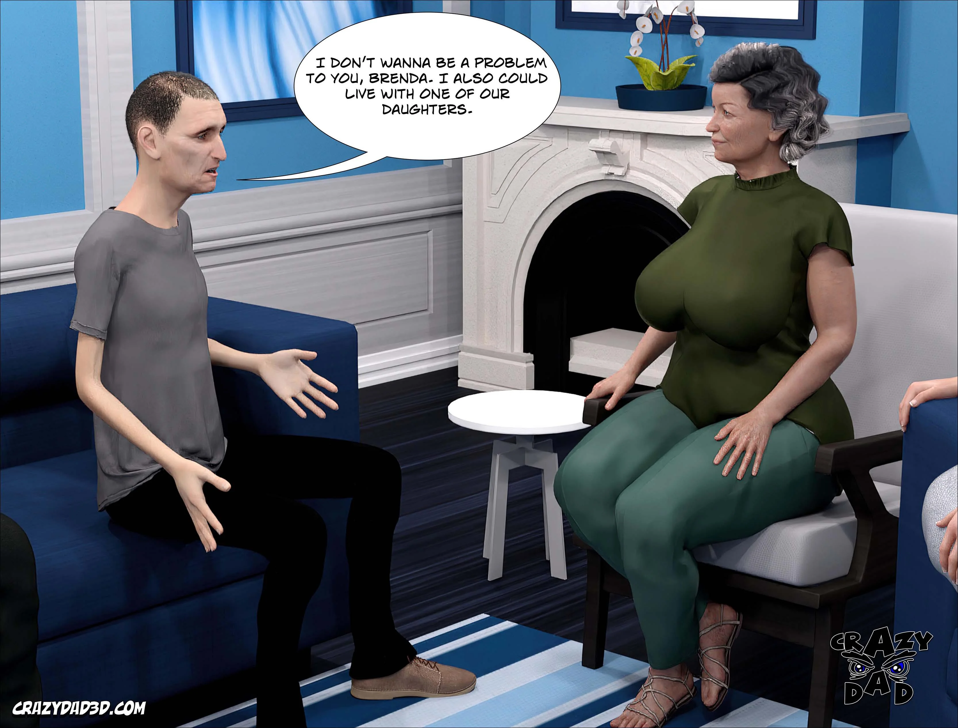 Father-In-Law At Home [CrazyDad3D] Chapter 31 - Page 7