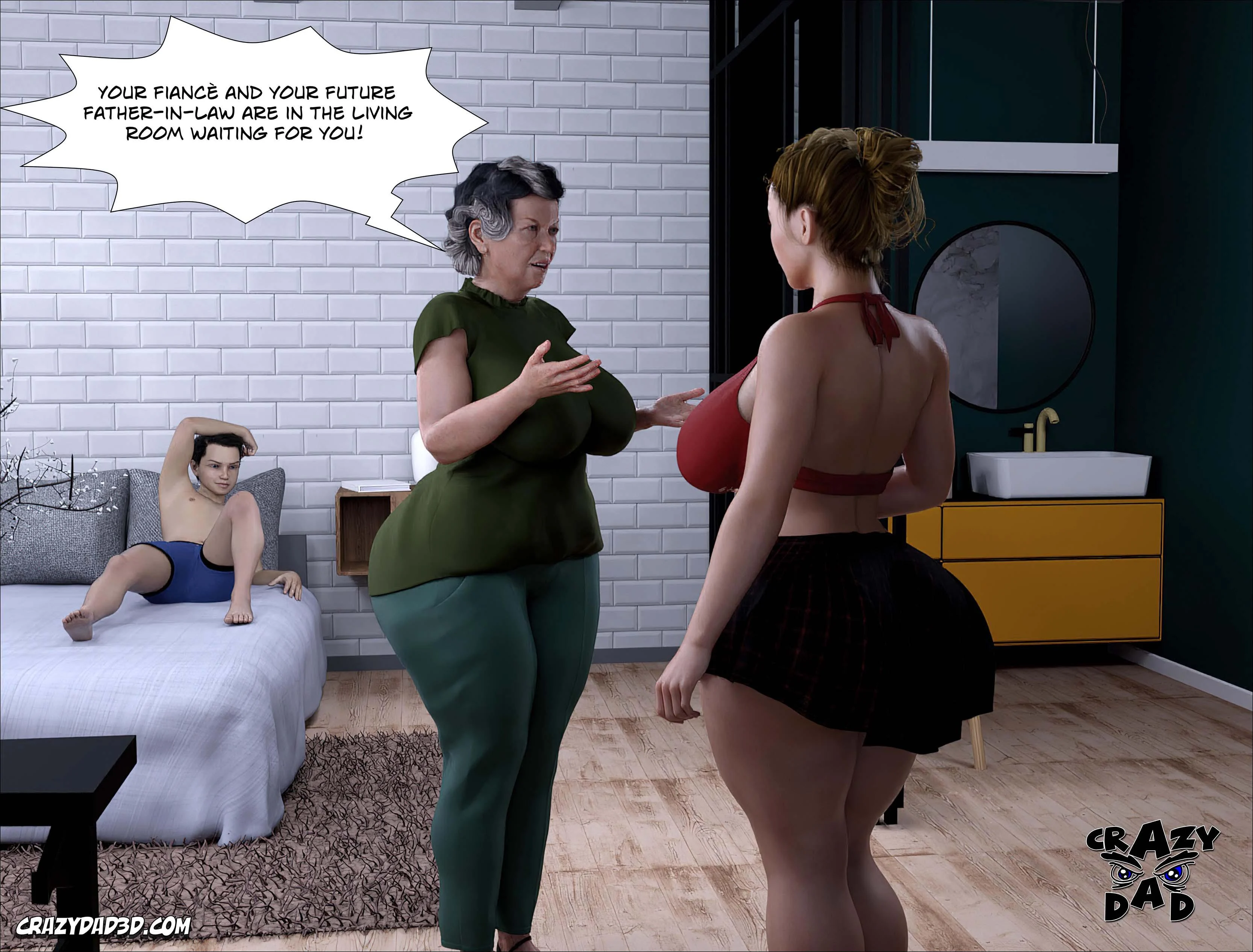 Father-In-Law At Home [CrazyDad3D] Chapter 33 - Page 13