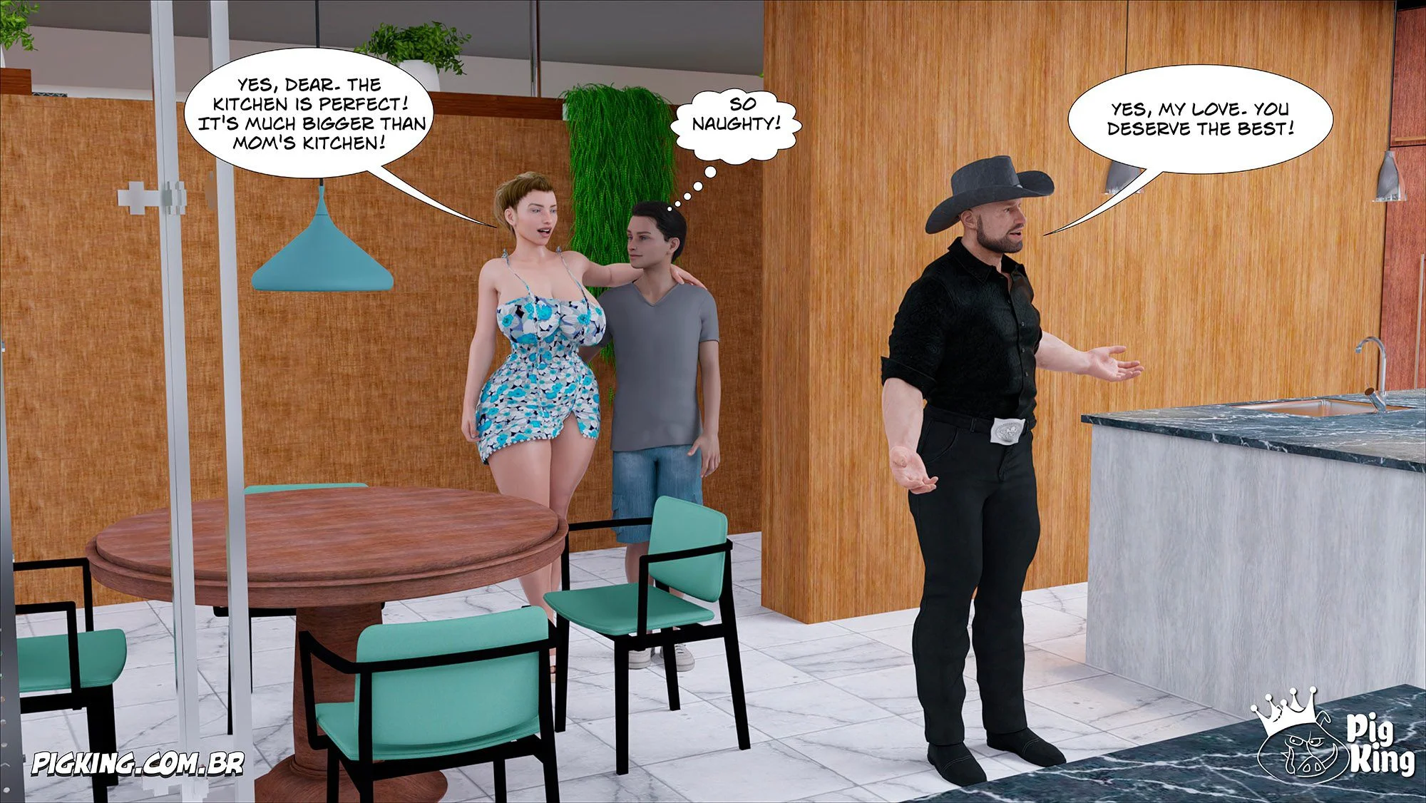 Father-In-Law At Home [CrazyDad3D] Chapter 52 - Page 4