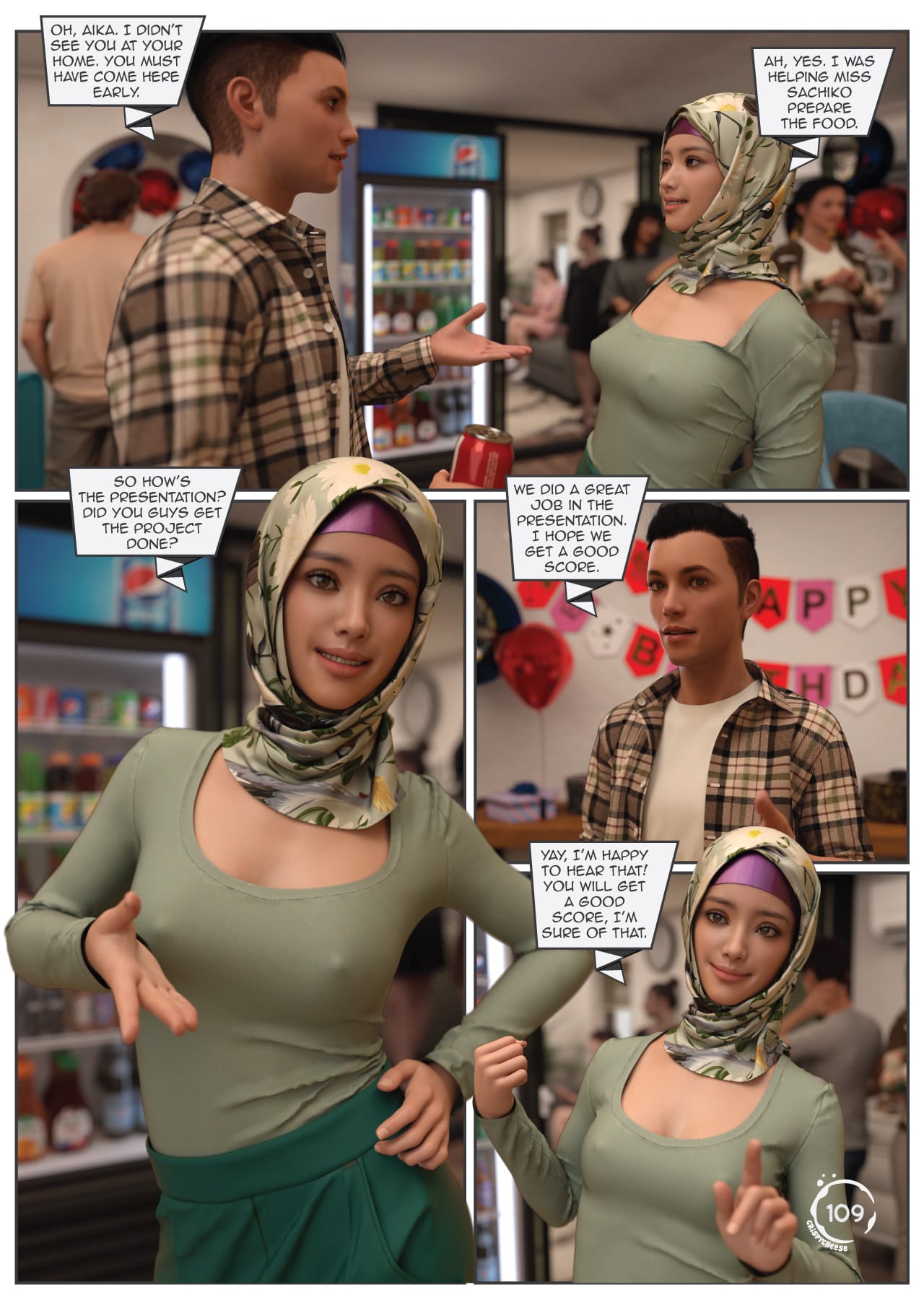 Between Affection and Intimacy [Crispy Cheese] Chapter 3 - Page 128
