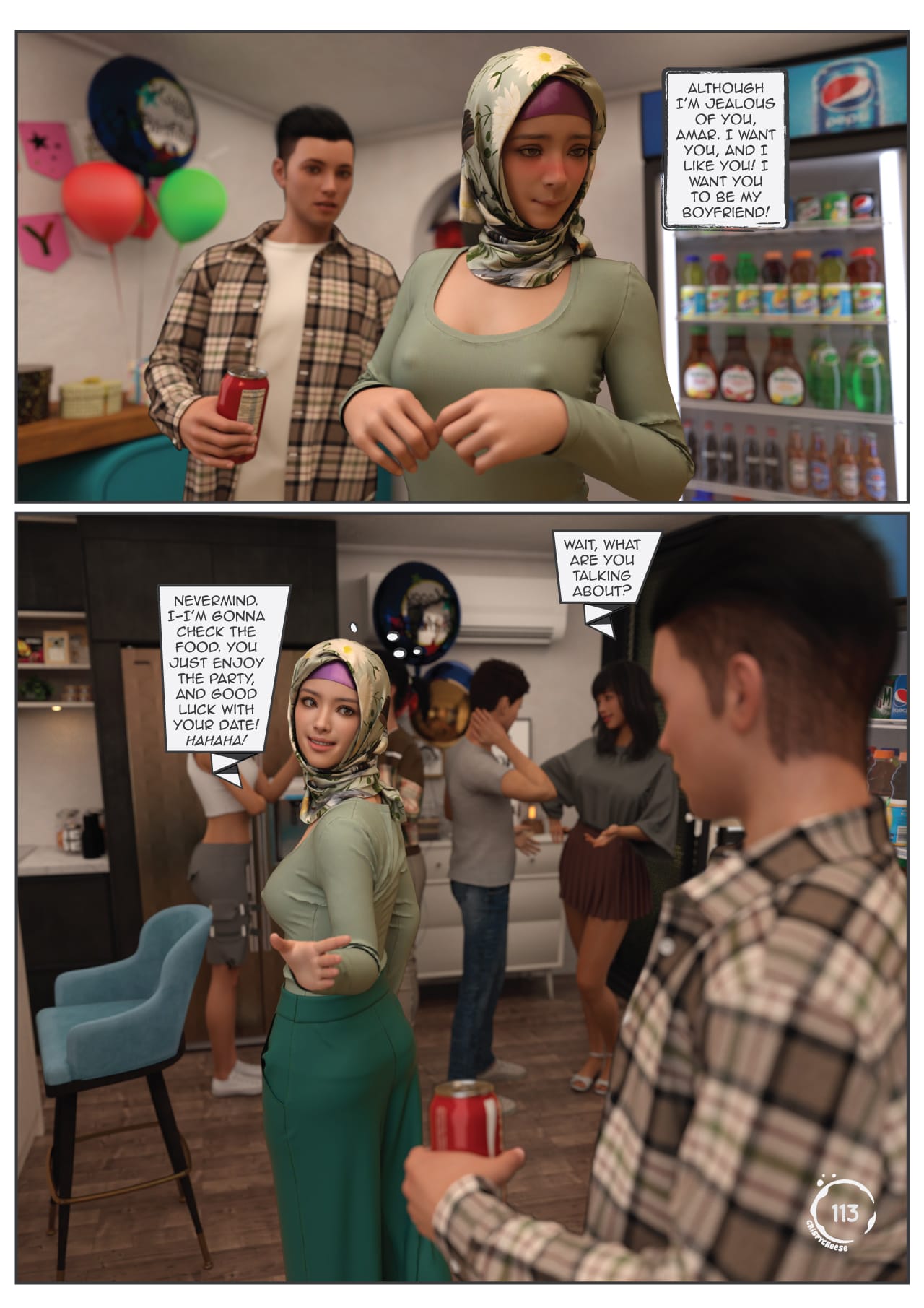 Between Affection and Intimacy [Crispy Cheese] Chapter 3 - Page 132