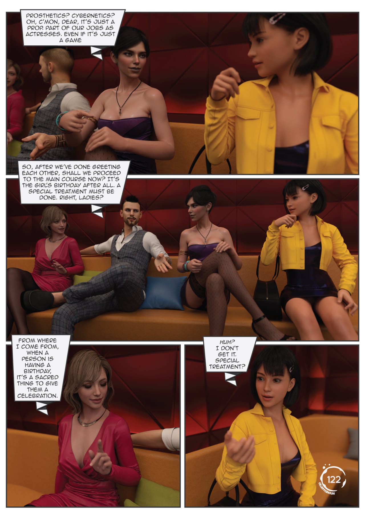 Between Affection and Intimacy [Crispy Cheese] Chapter 3 - Page 141