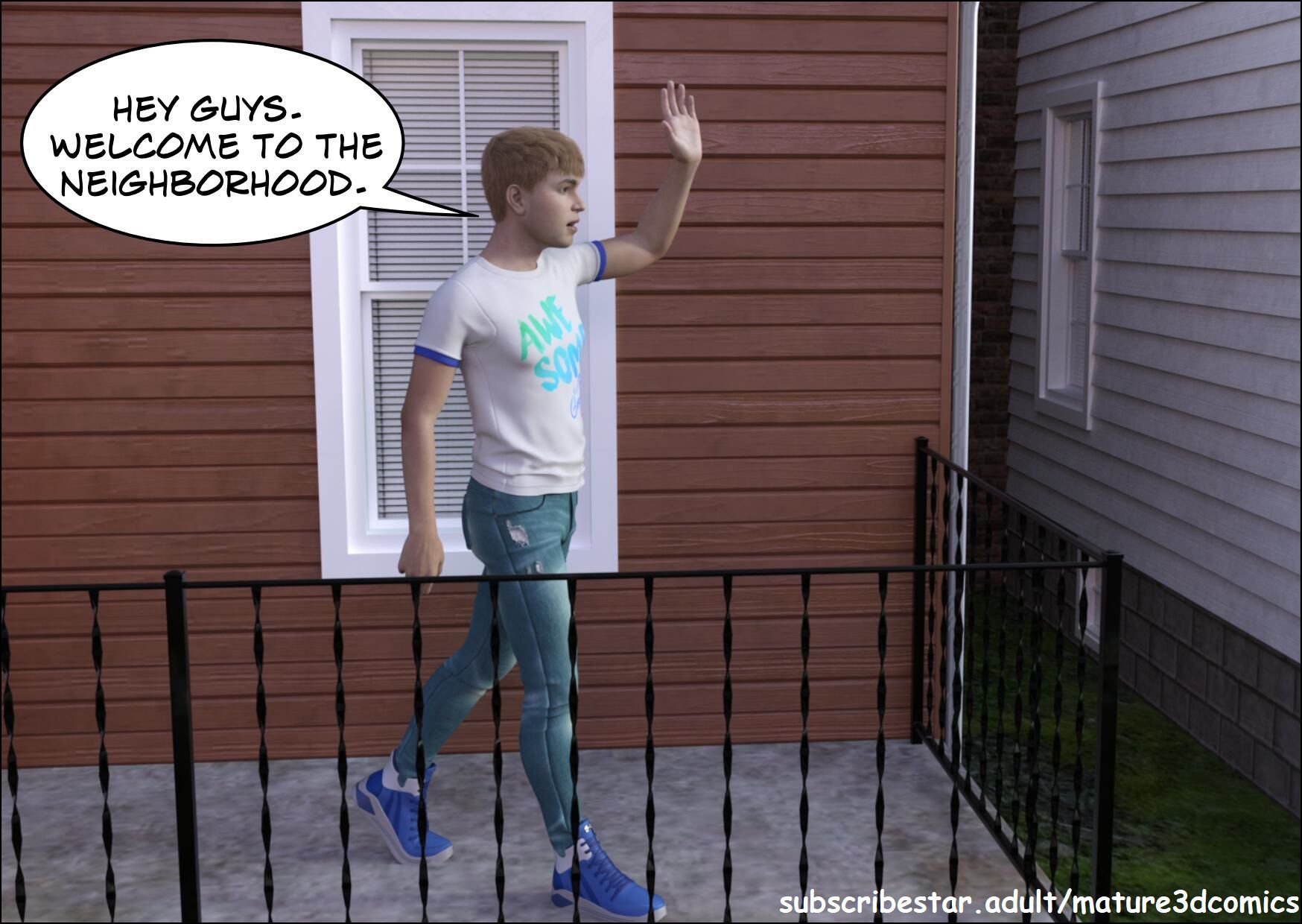 The MILF Next Door [Mature3DComics] Chapter 1 - Page 1