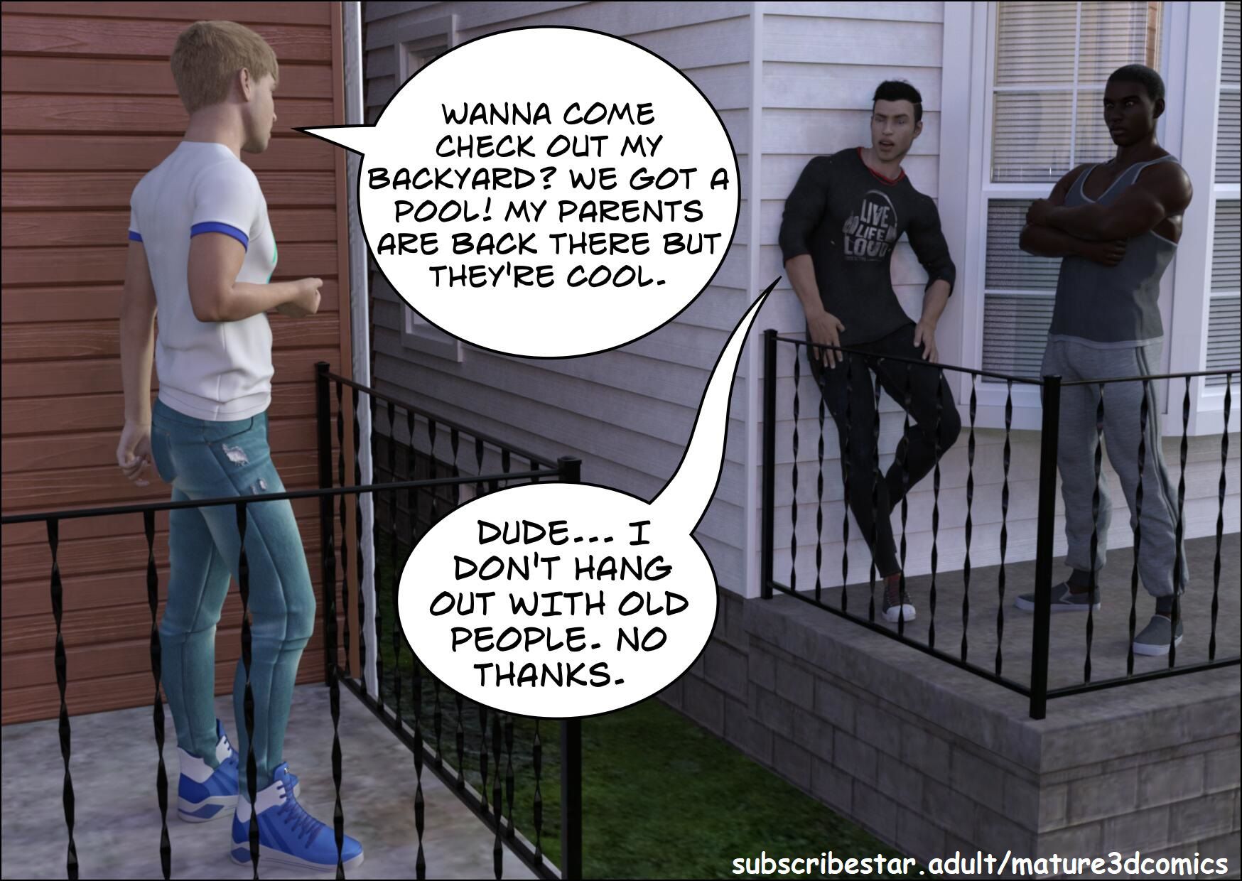 The MILF Next Door [Mature3DComics] Chapter 1 - Page 2