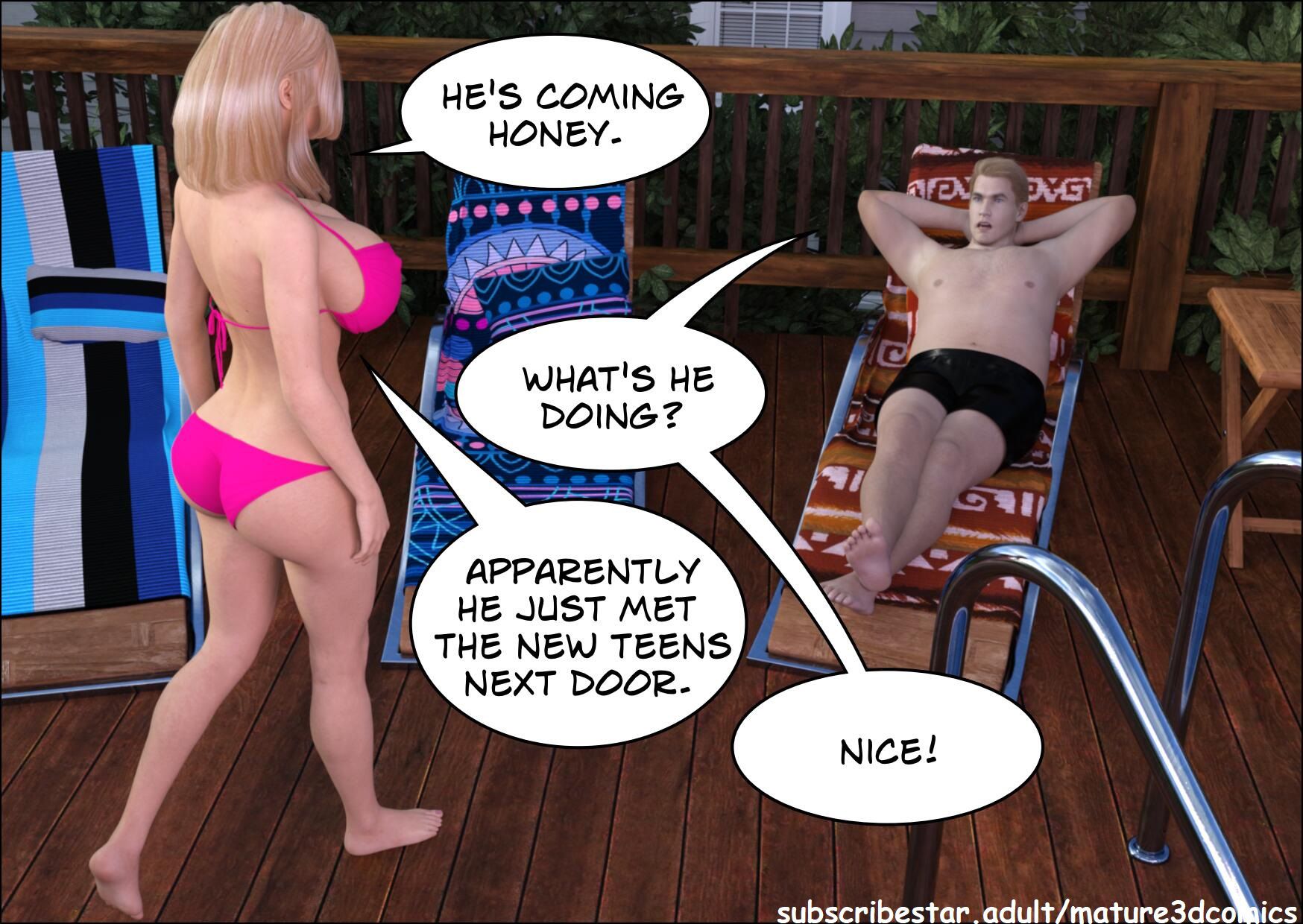 The MILF Next Door [Mature3DComics] Chapter 1 - Page 8