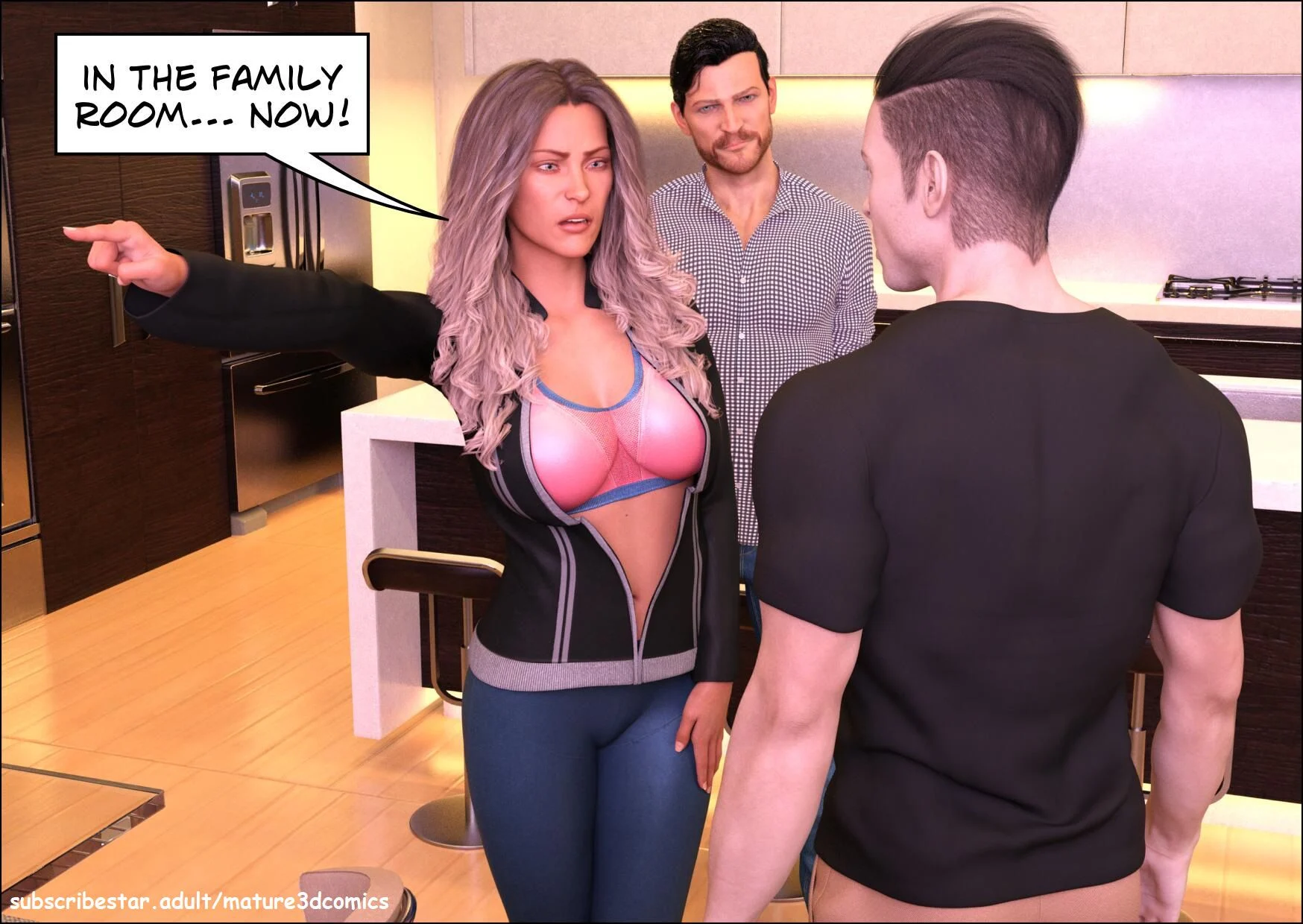The MILF Next Door [Mature3DComics] Chapter 13 - Page 1