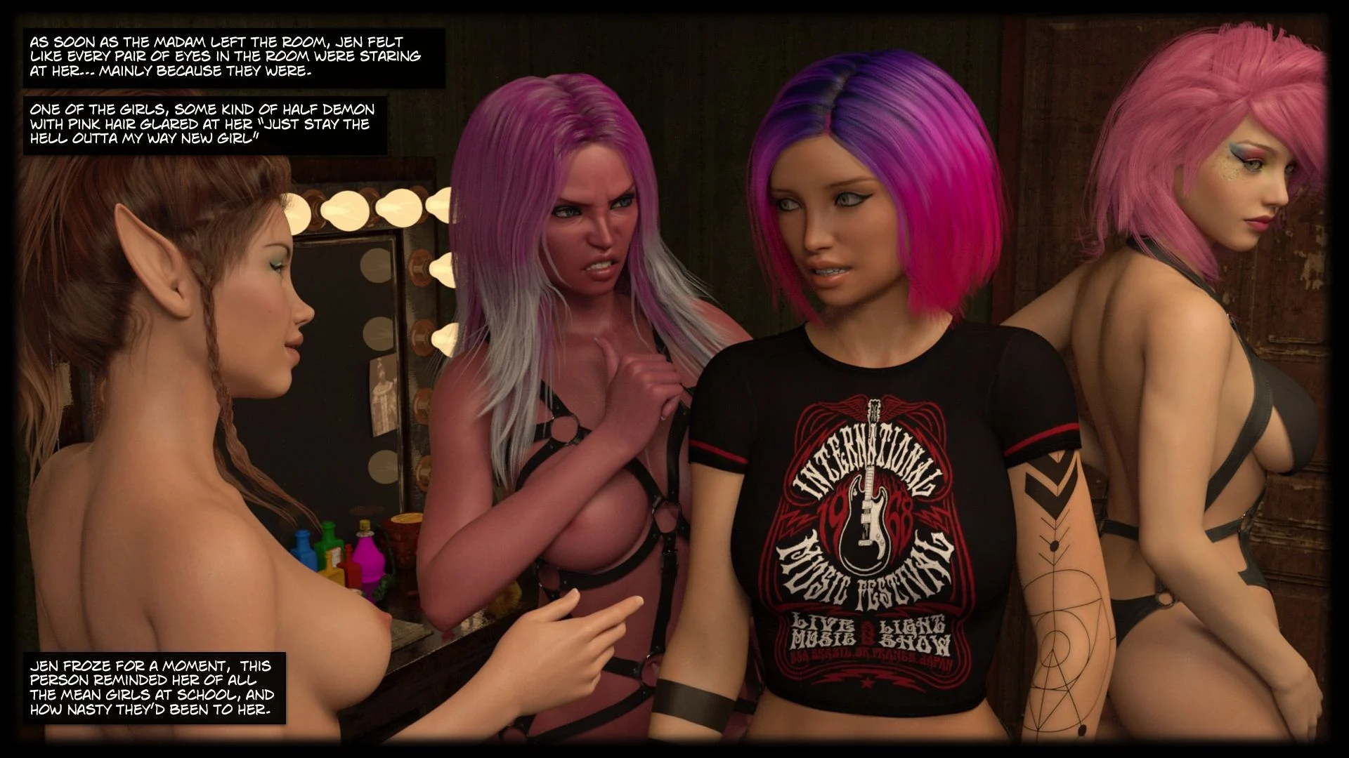 Whore House [Sexy3DComics | Gonzo] Chapter 1 - Page 71