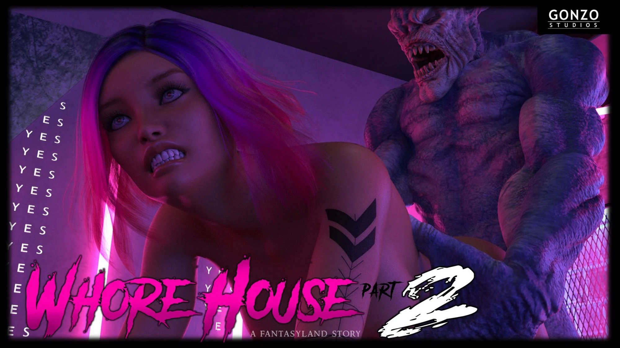 Whore House [Sexy3DComics | Gonzo] Chapter 2 - Page 1