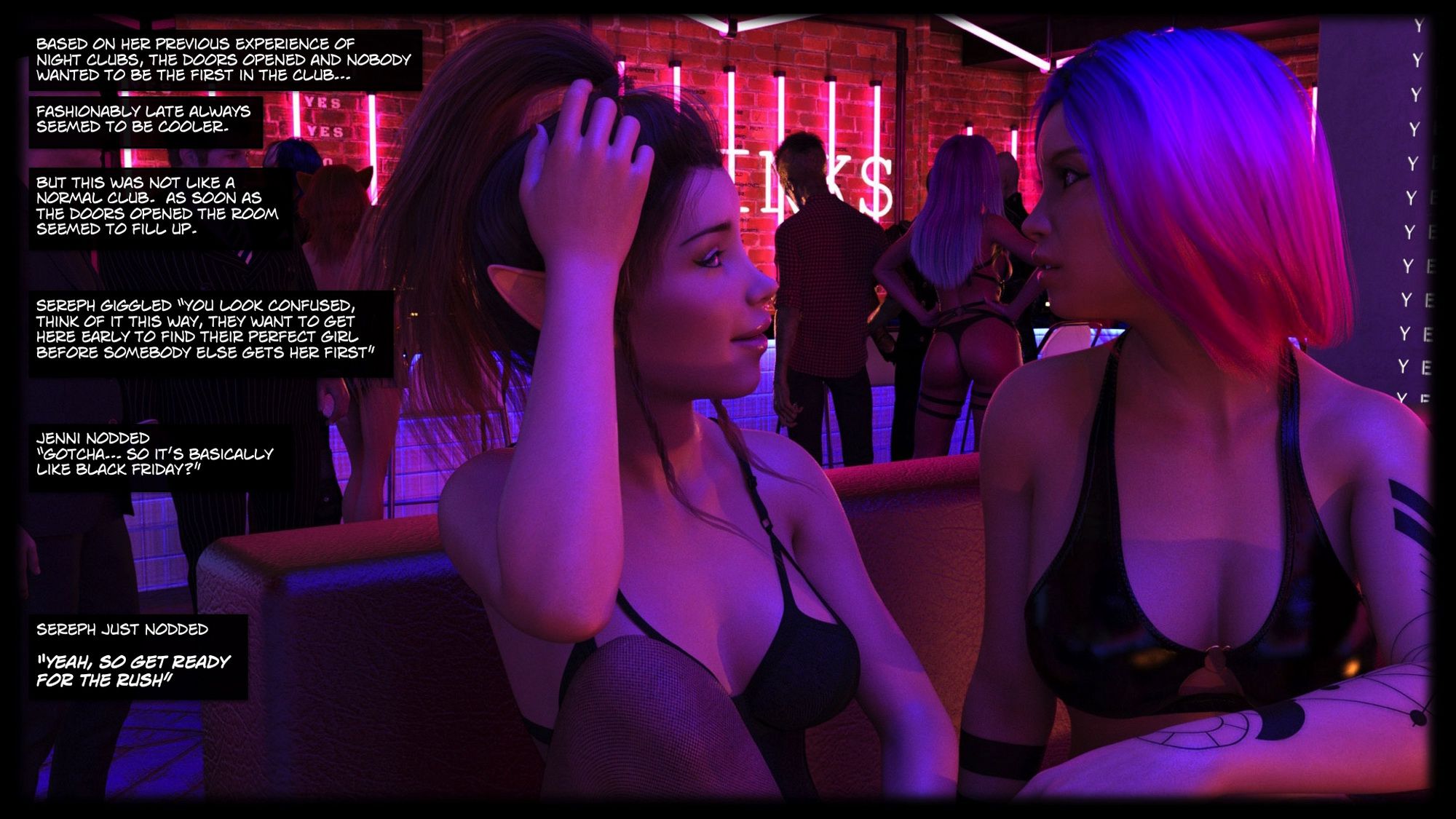 Whore House [Sexy3DComics | Gonzo] Chapter 2 - Page 8