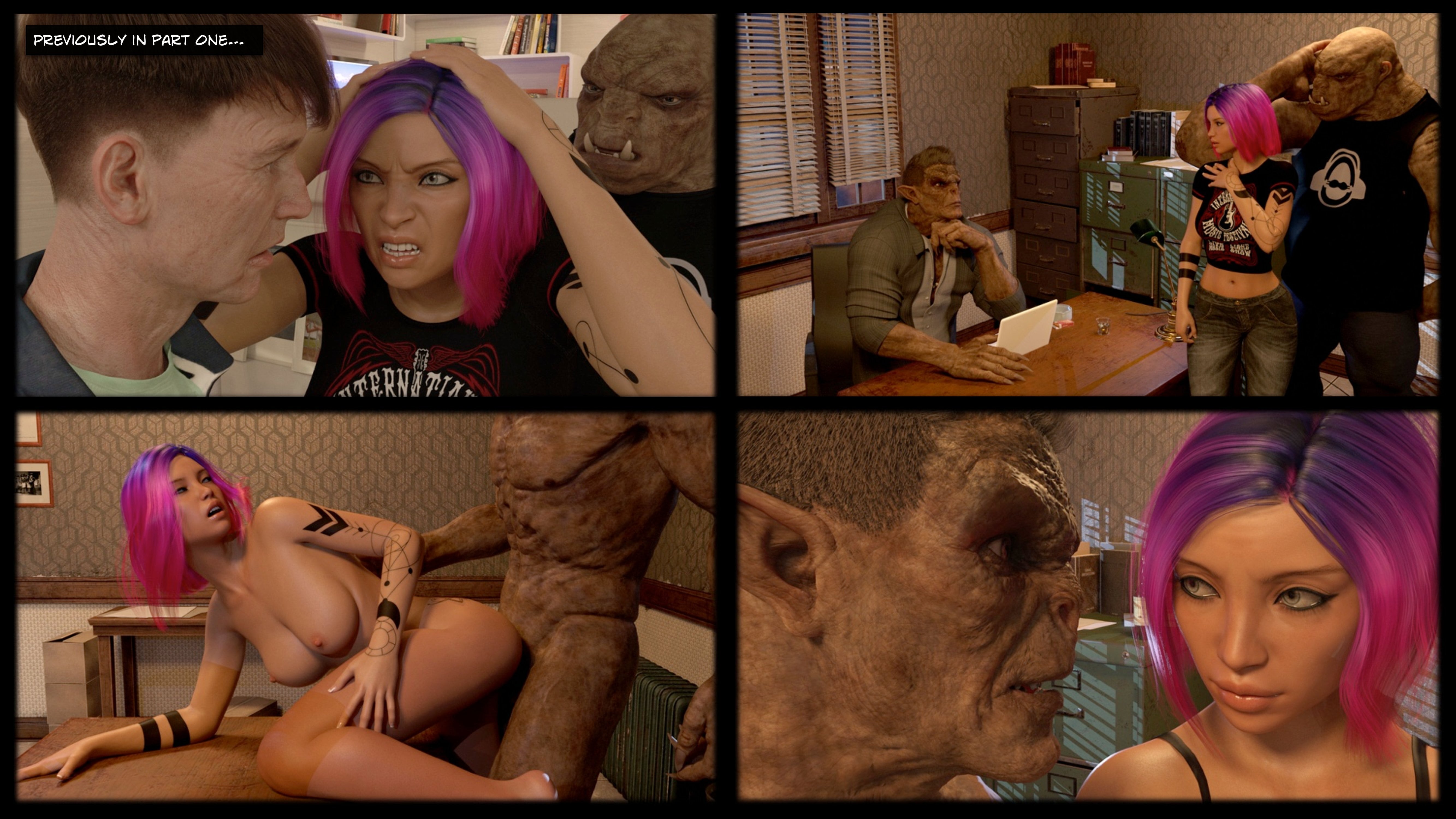 Whore House [Sexy3DComics | Gonzo] Chapter 3 - Page 3