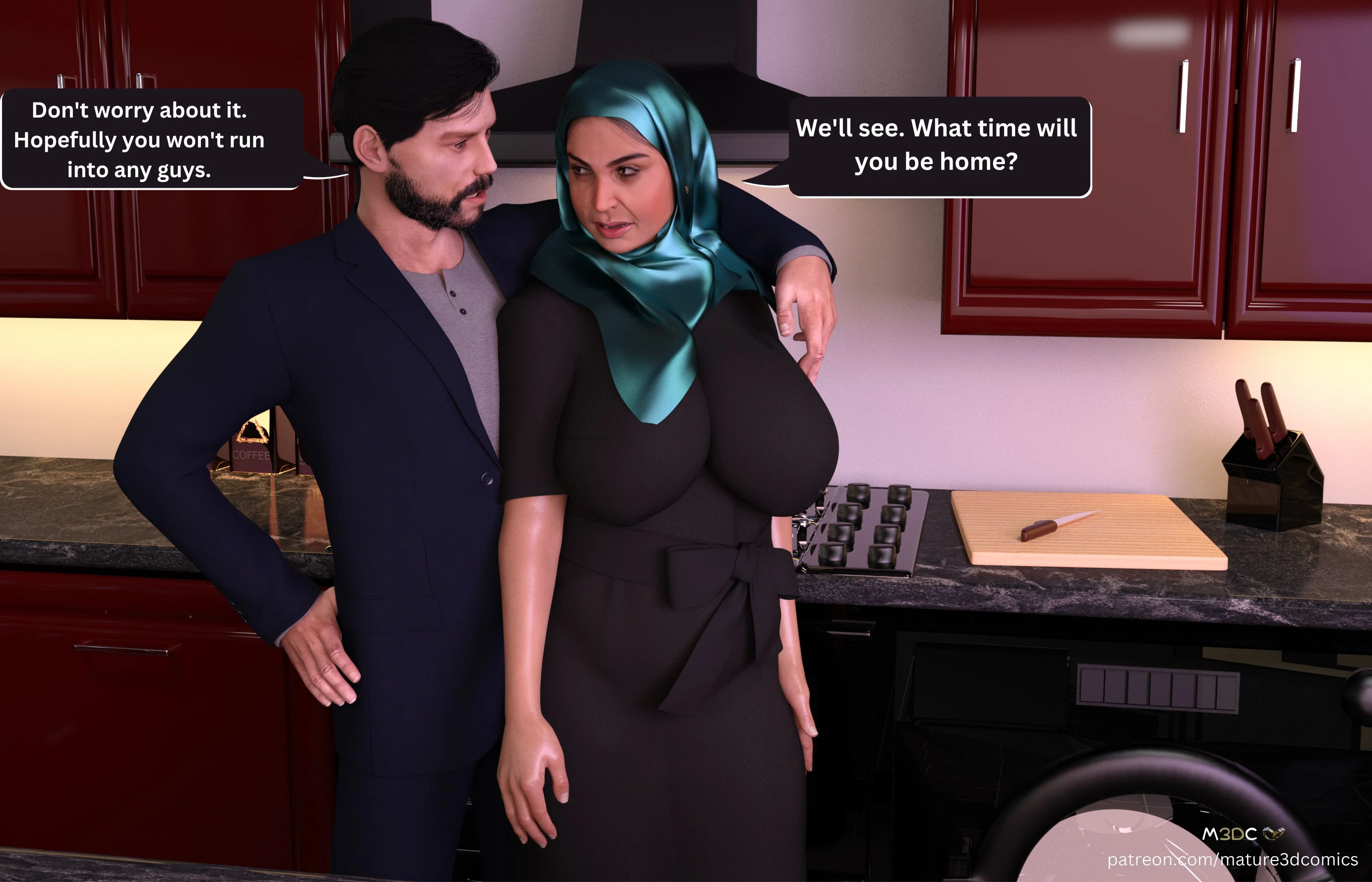 Muslim Betrayal [Mature3DComics] Chapter 1 - Page 2
