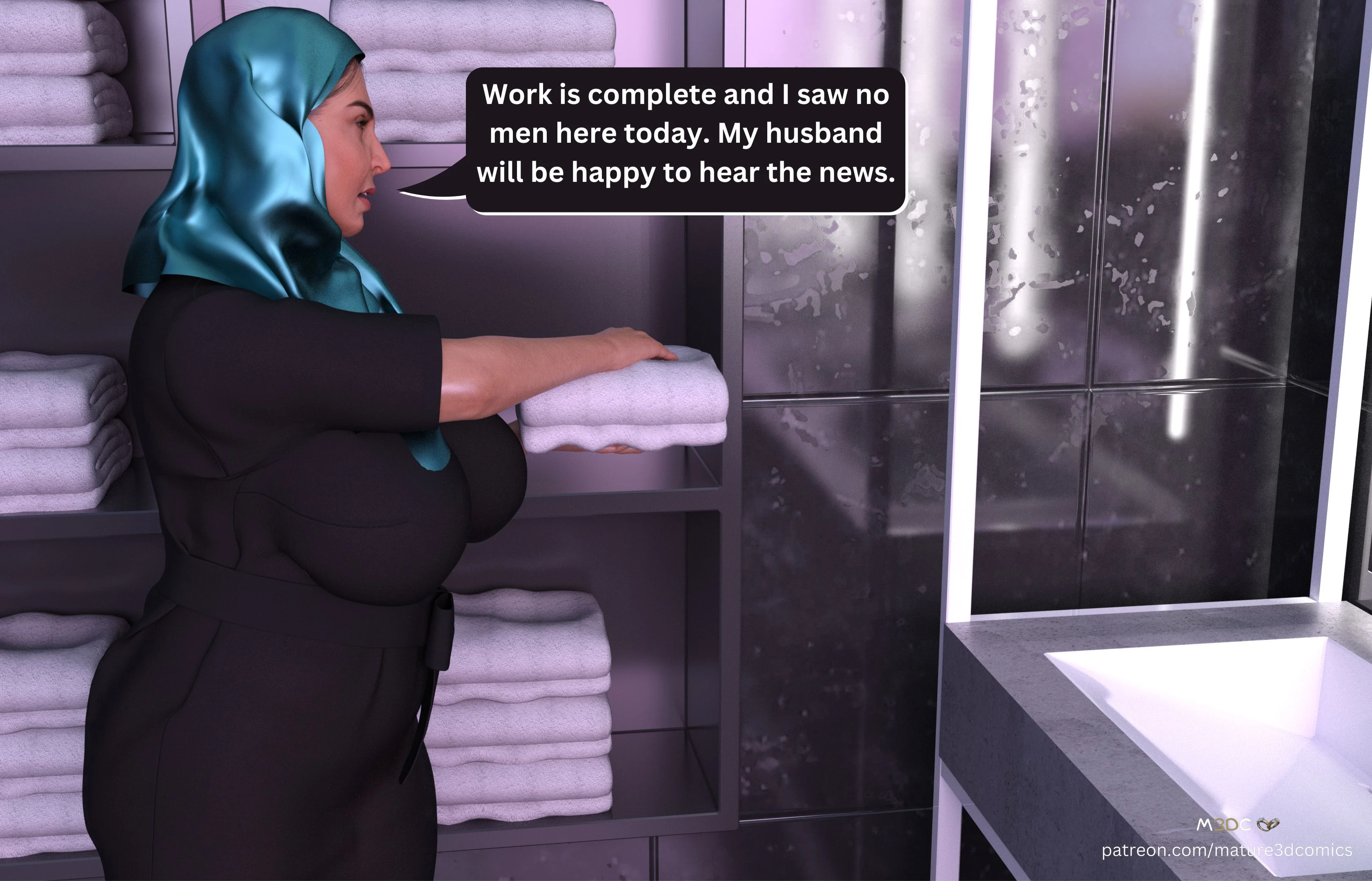 Muslim Betrayal [Mature3DComics] Chapter 1 - Page 3